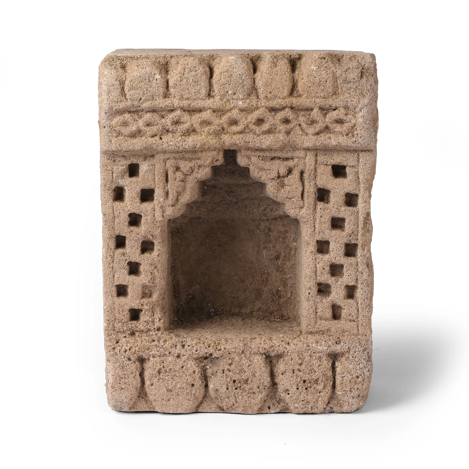 Old Stone Lamp Niche  From Gujarat - 19th Century