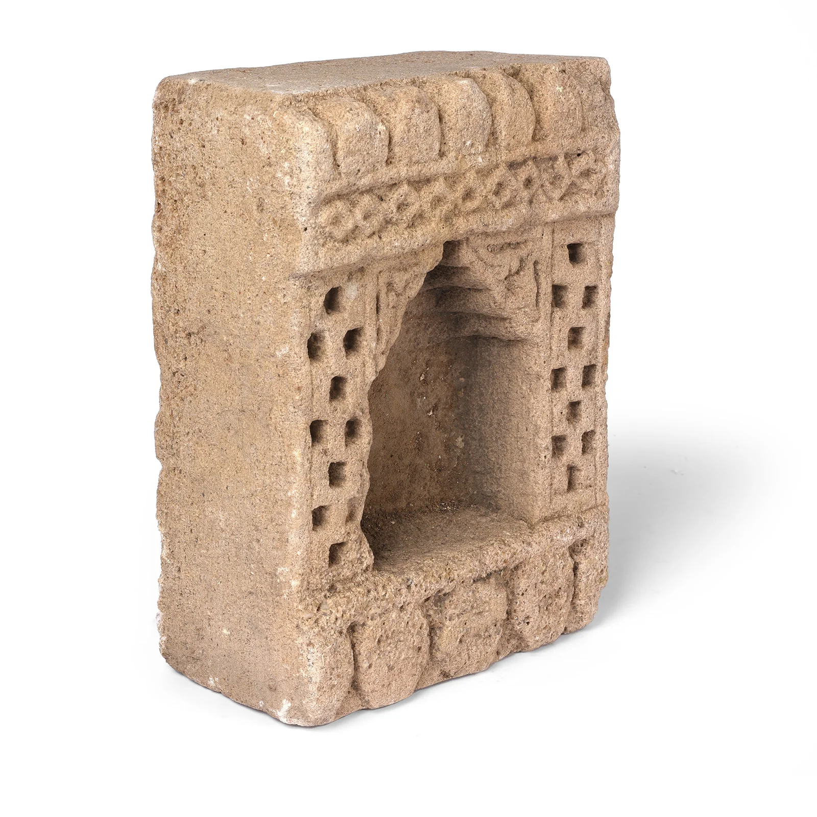 Old Stone Lamp Niche  From Gujarat - 19th Century - Image 3