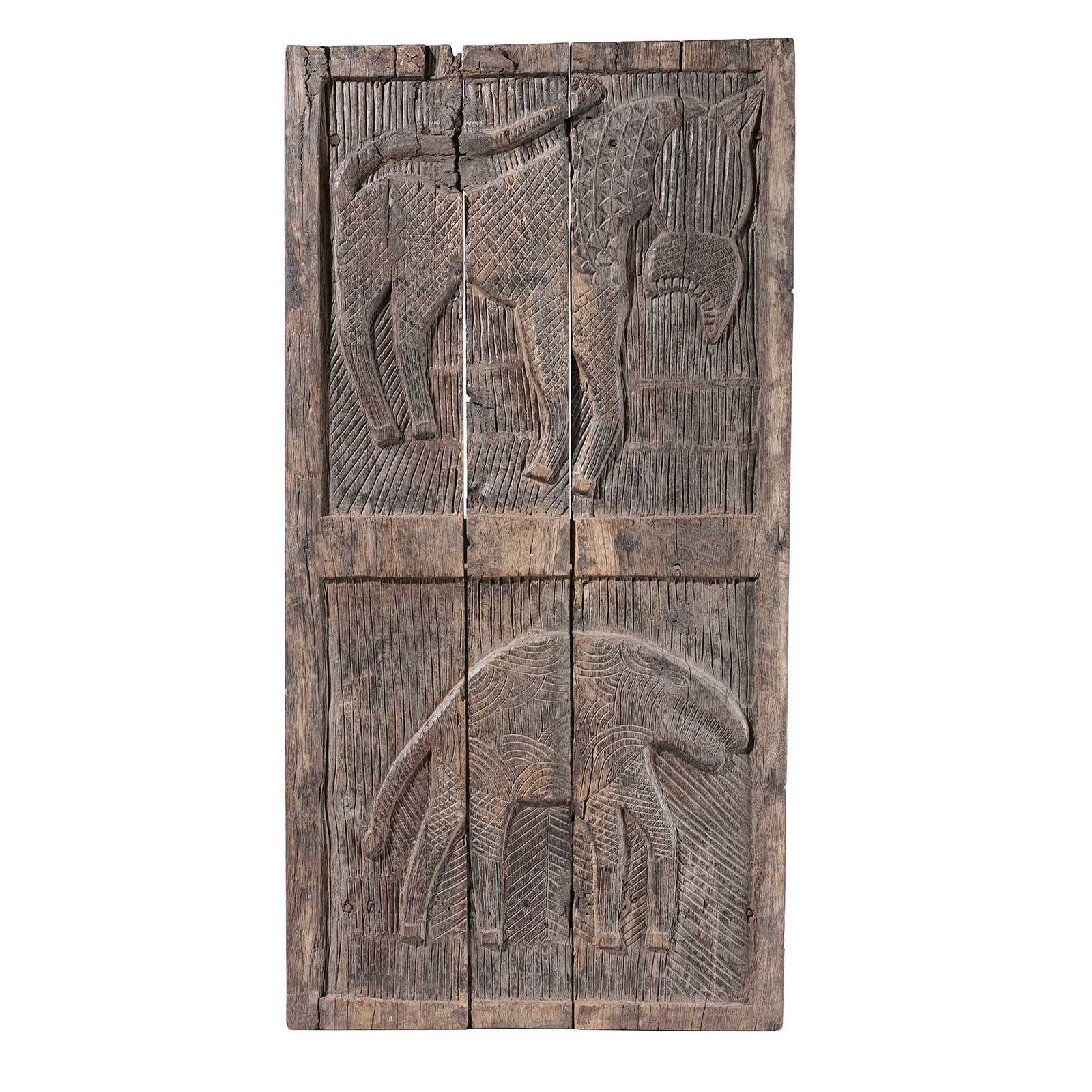 Baiga Tribal Panel From Chhattisgarh - 19th Century