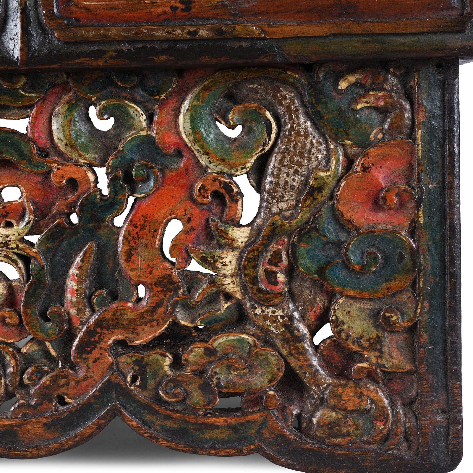 Dragon Choksar Prayer Table from Tibet - 17th Century - Image 6
