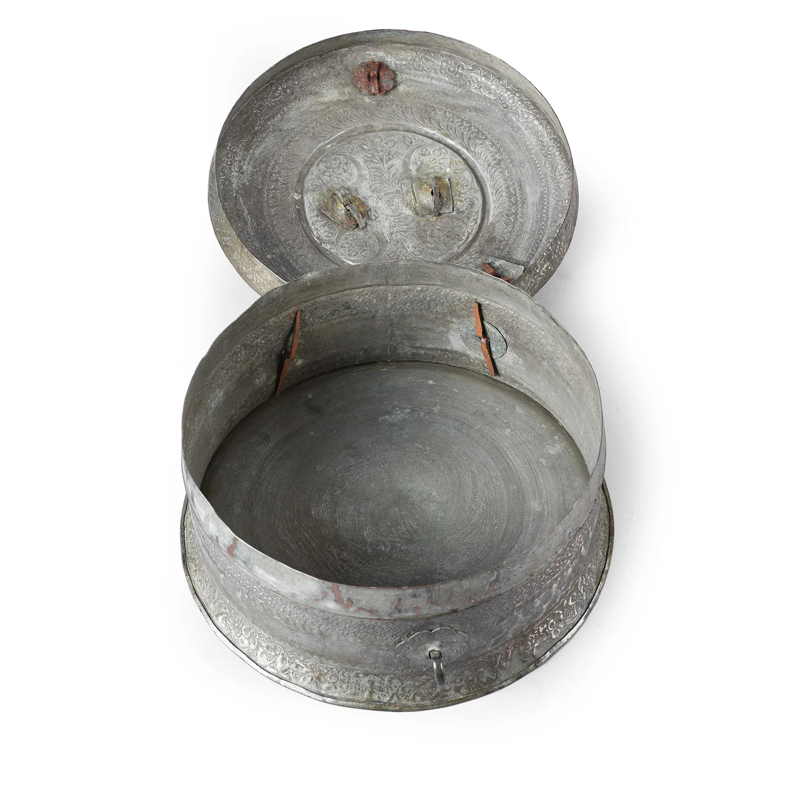 Tinned Copper Paan Dan Box From Kashmir - 19th Century - Image 4