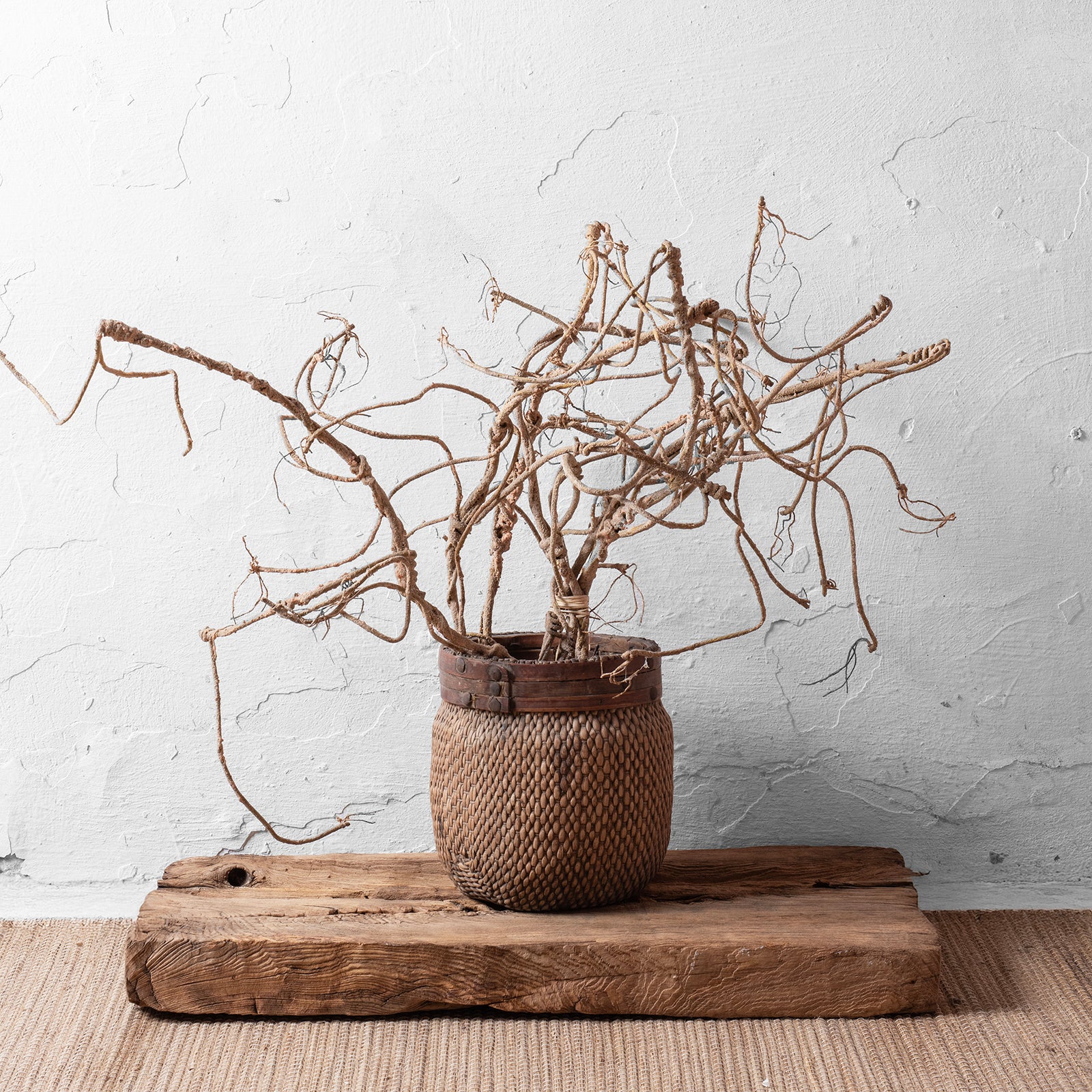 Woven Willow Basket - 1920