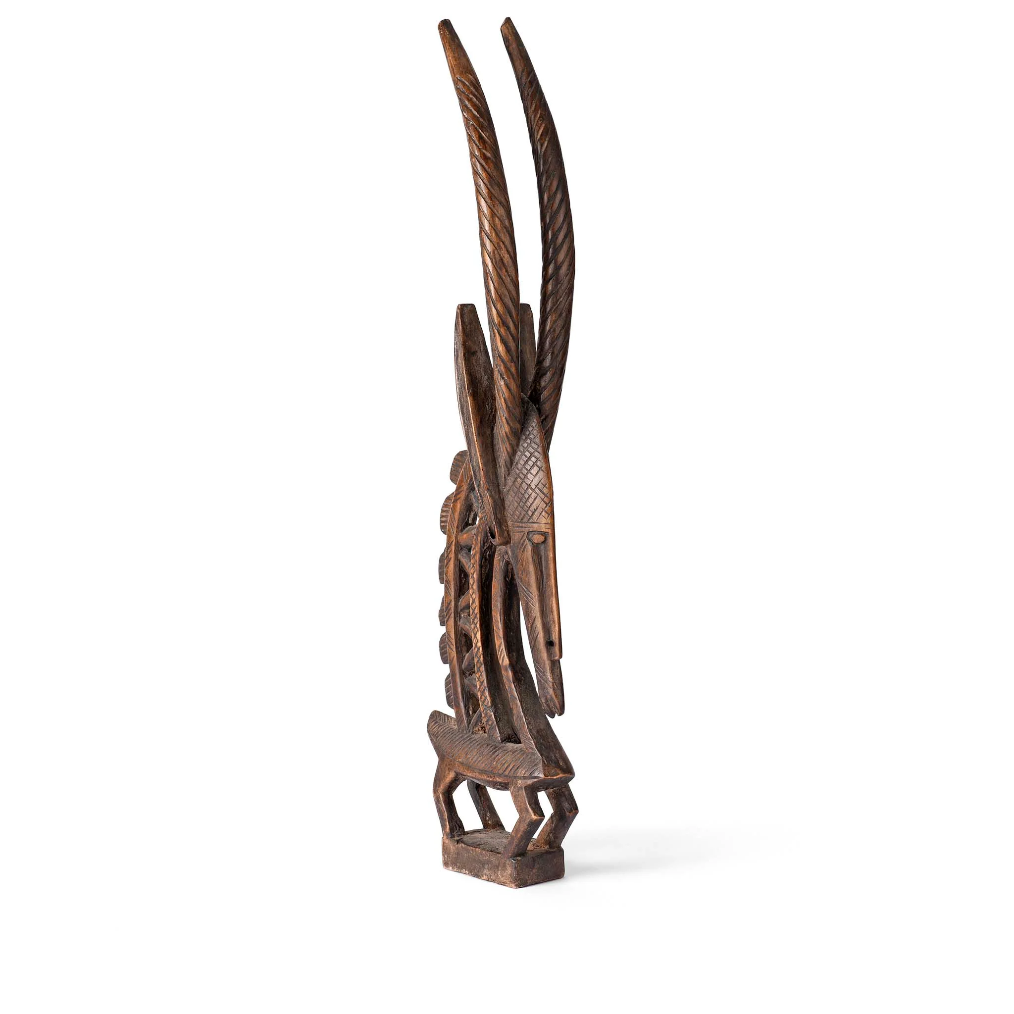 Bambara Ci Wara Antelope Headdress - Early 20thC - Image 2