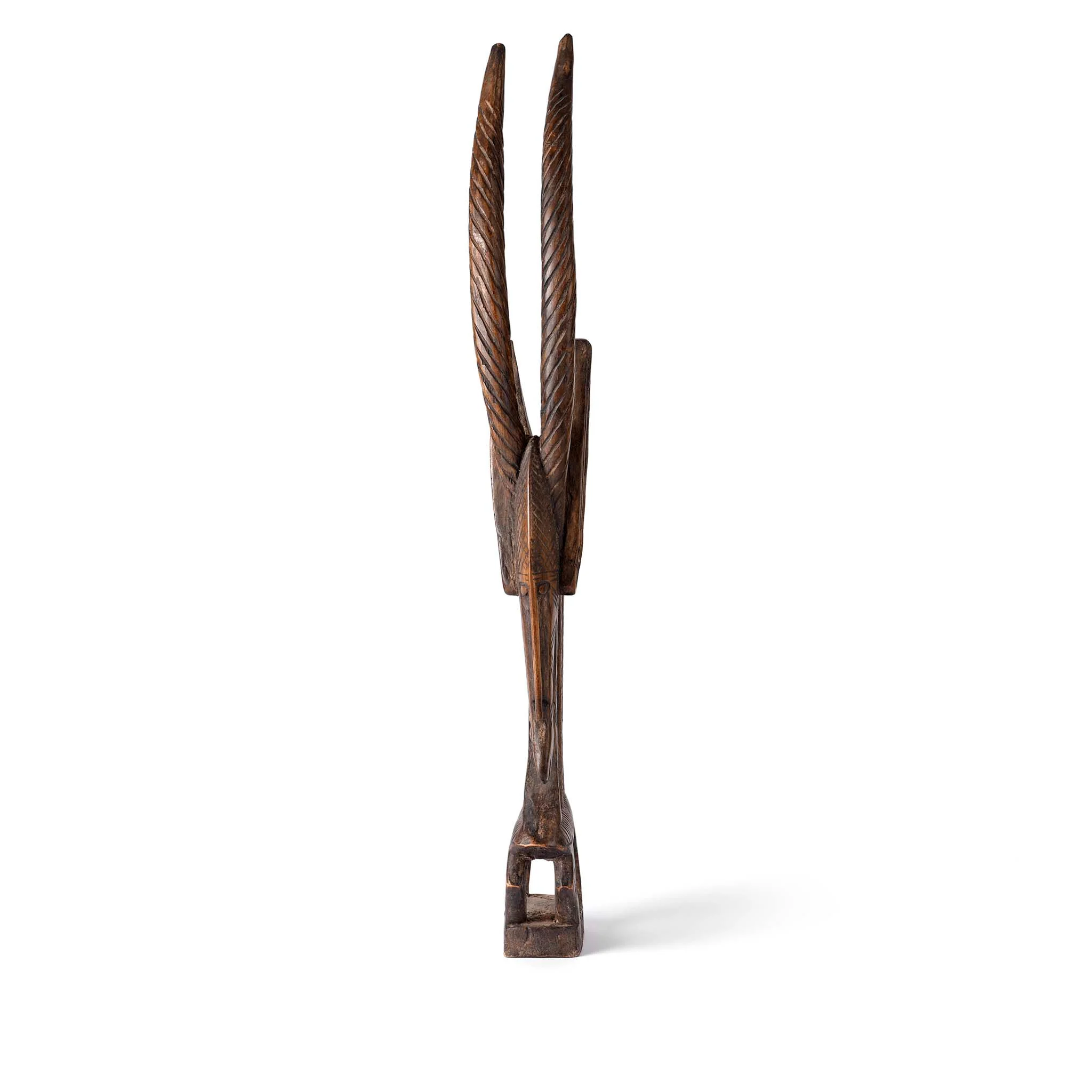 Bambara Ci Wara Antelope Headdress - Early 20thC - Image 3