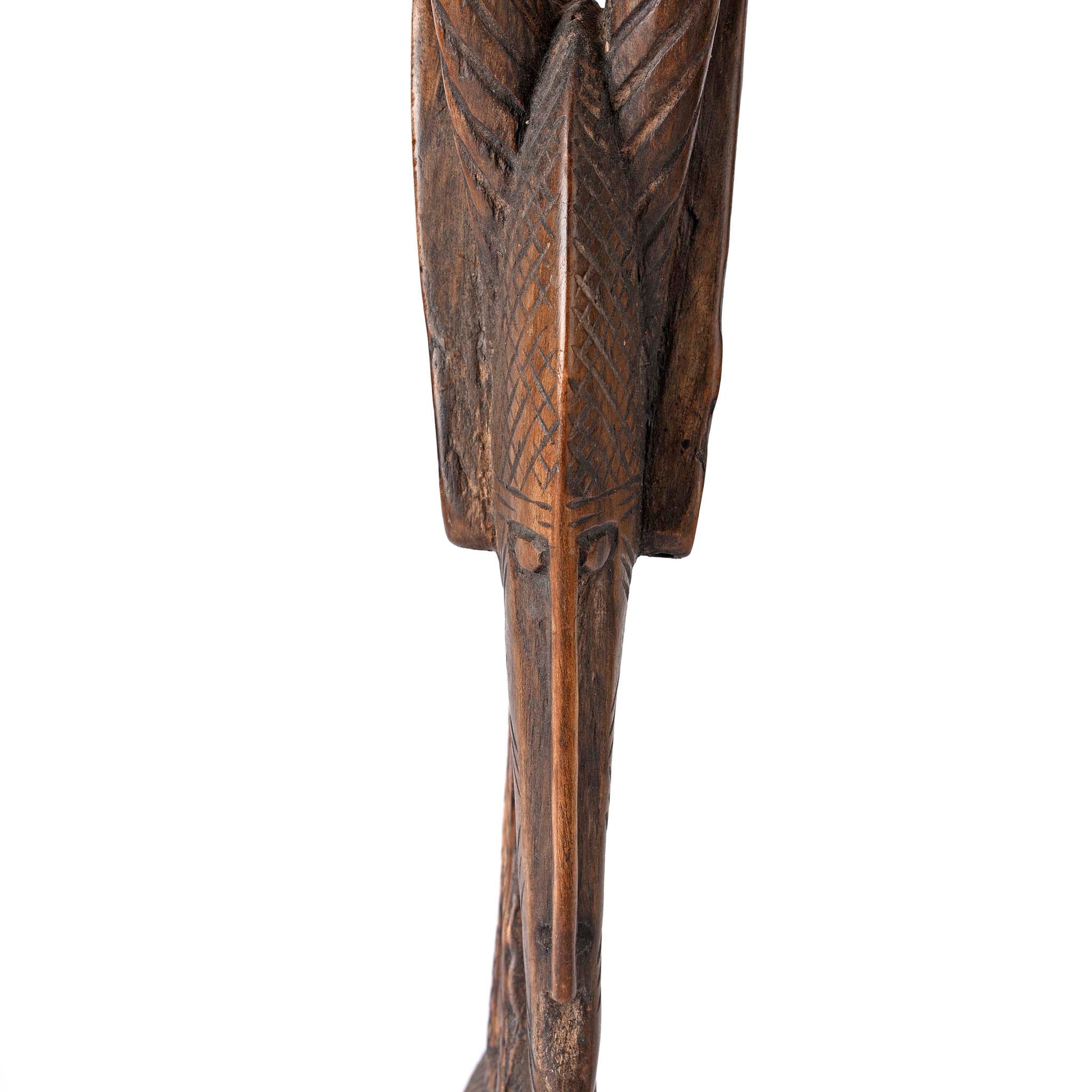 Bambara Ci Wara Antelope Headdress - Early 20thC - Image 7