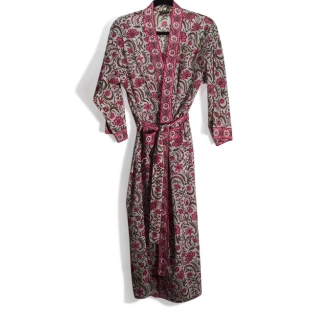 Bath Robe- 100% Cotton - Assorted Designs - Image 5