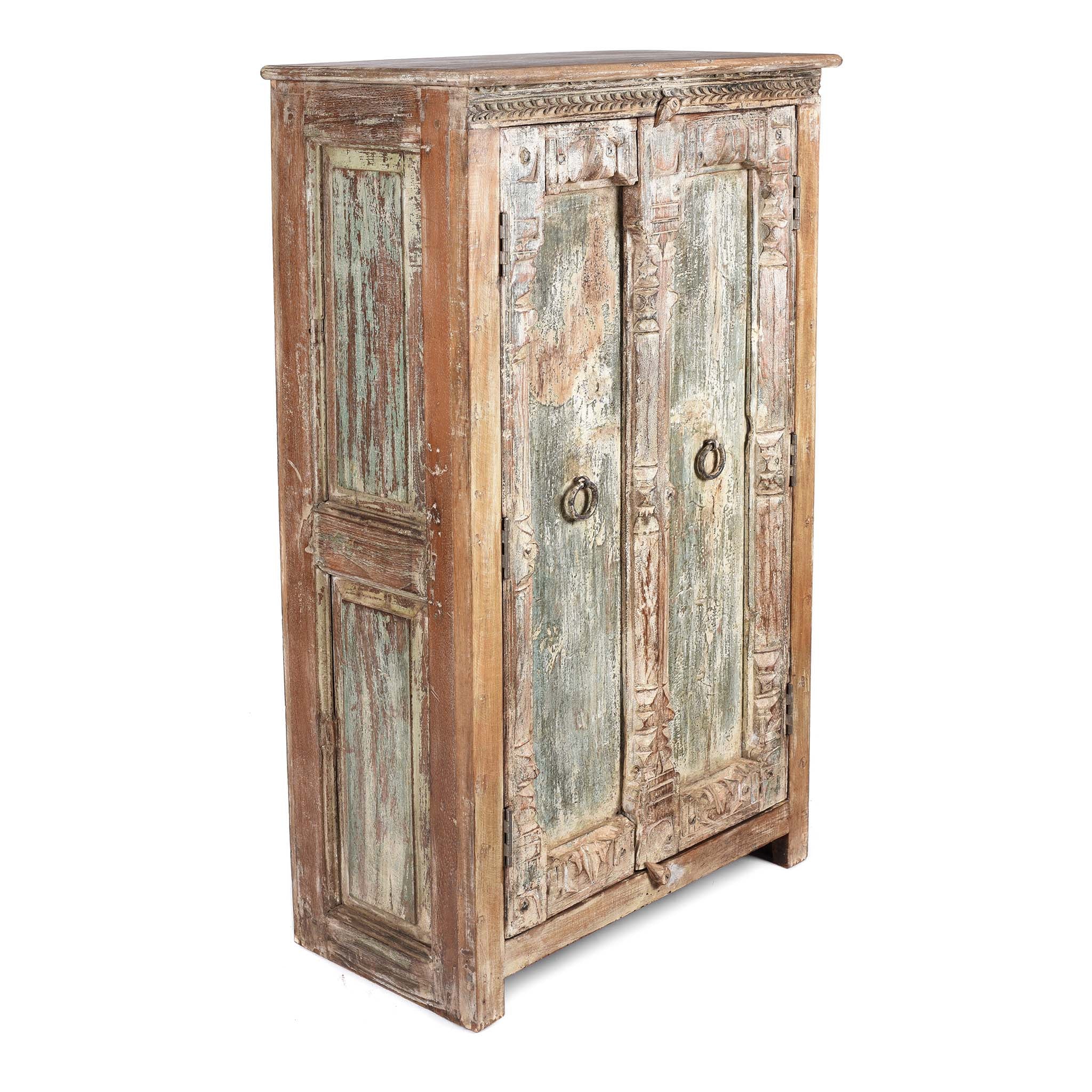 Side Cabinet Made From Reclaimed Teak - Image 2