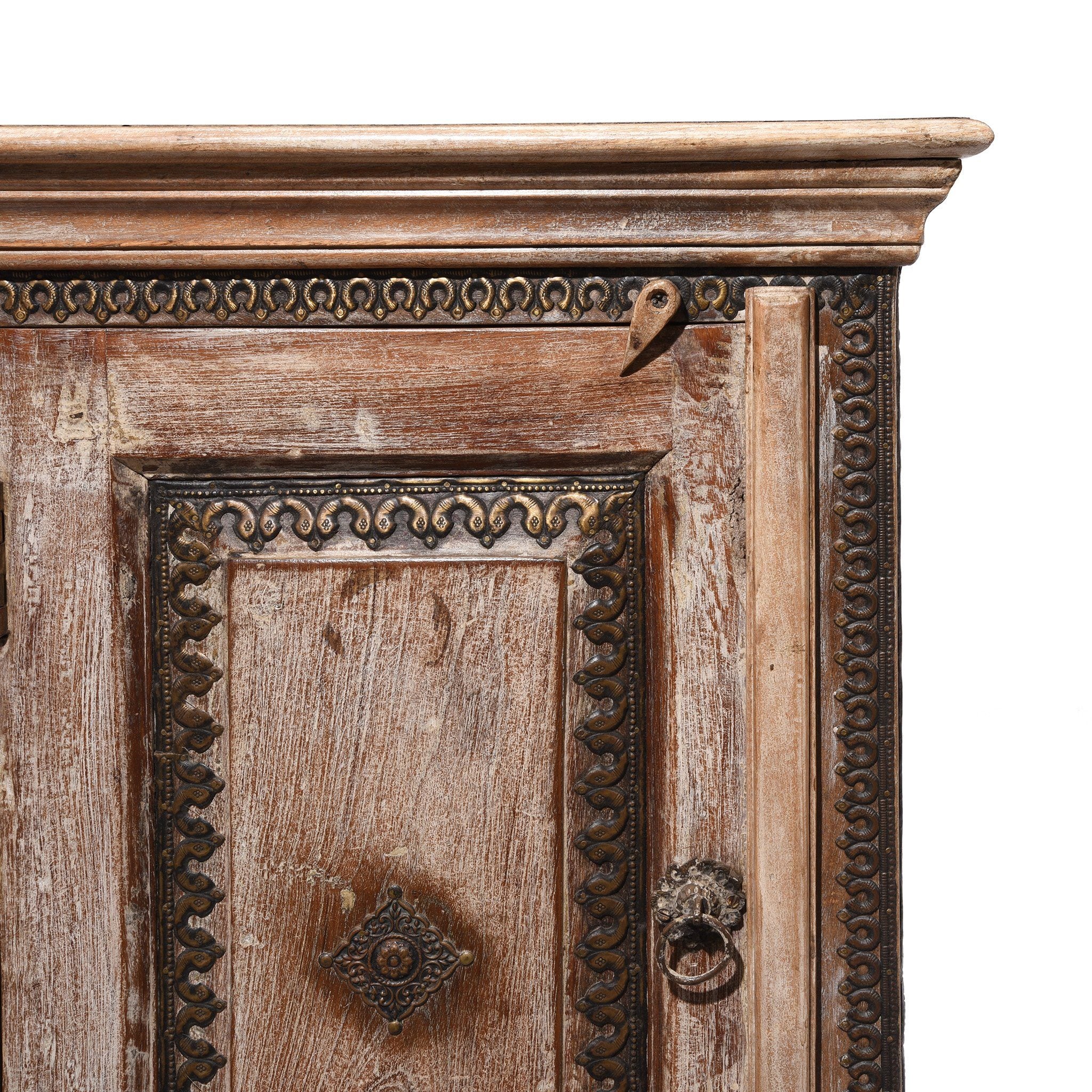 Bedside Cabinet Made From Reclaimed Teak - Image 4