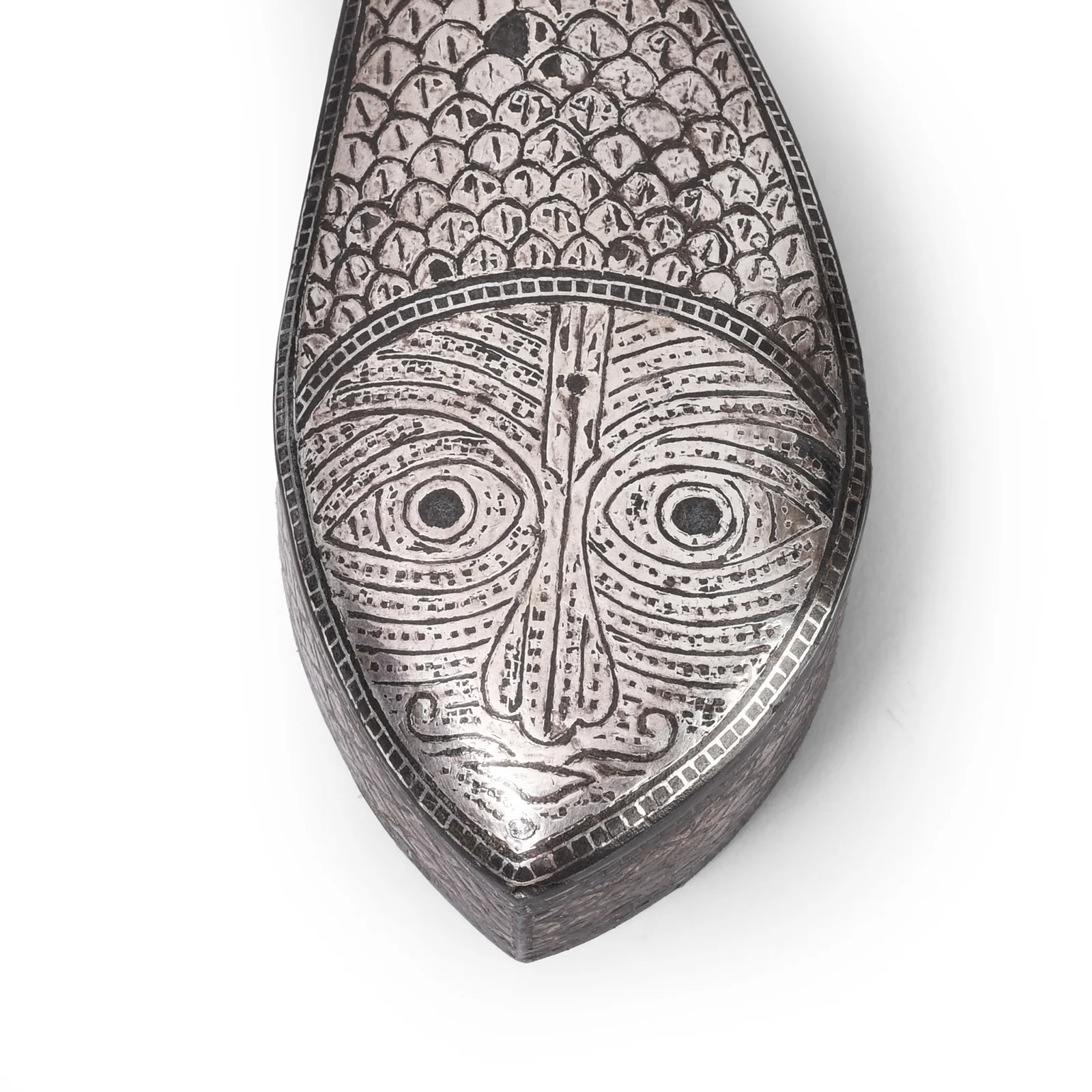 Bidri Work Mughal Fish Box From Lucknow - 19th Century - Image 3