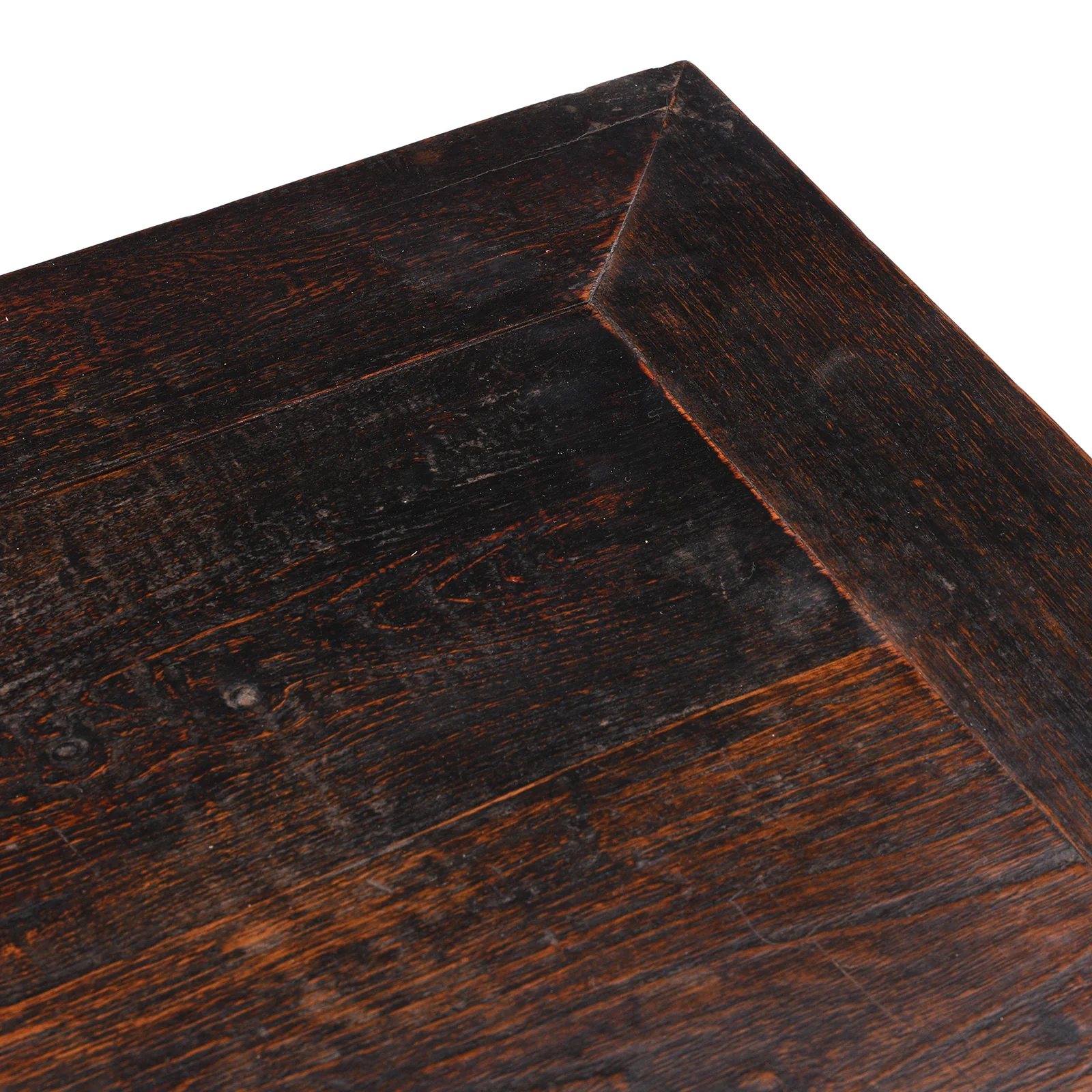 Black 3 Drawer Kneehole Desk From Shanxi - 19th Century - Image 6