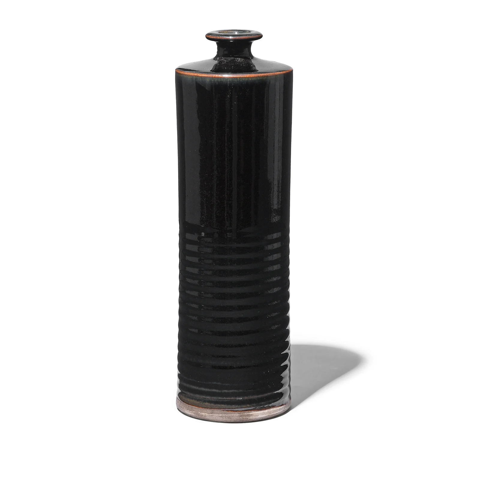 Black Glazed Stoneware Vase - Cizhou - Image 2