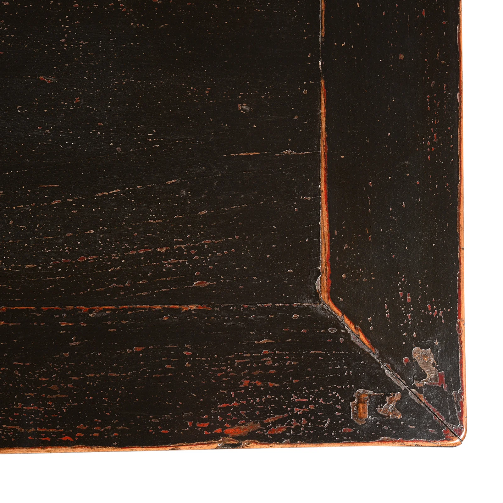 Black Lacquer 5 Drawer Altar Table From Shanxi - 19thC - Image 6