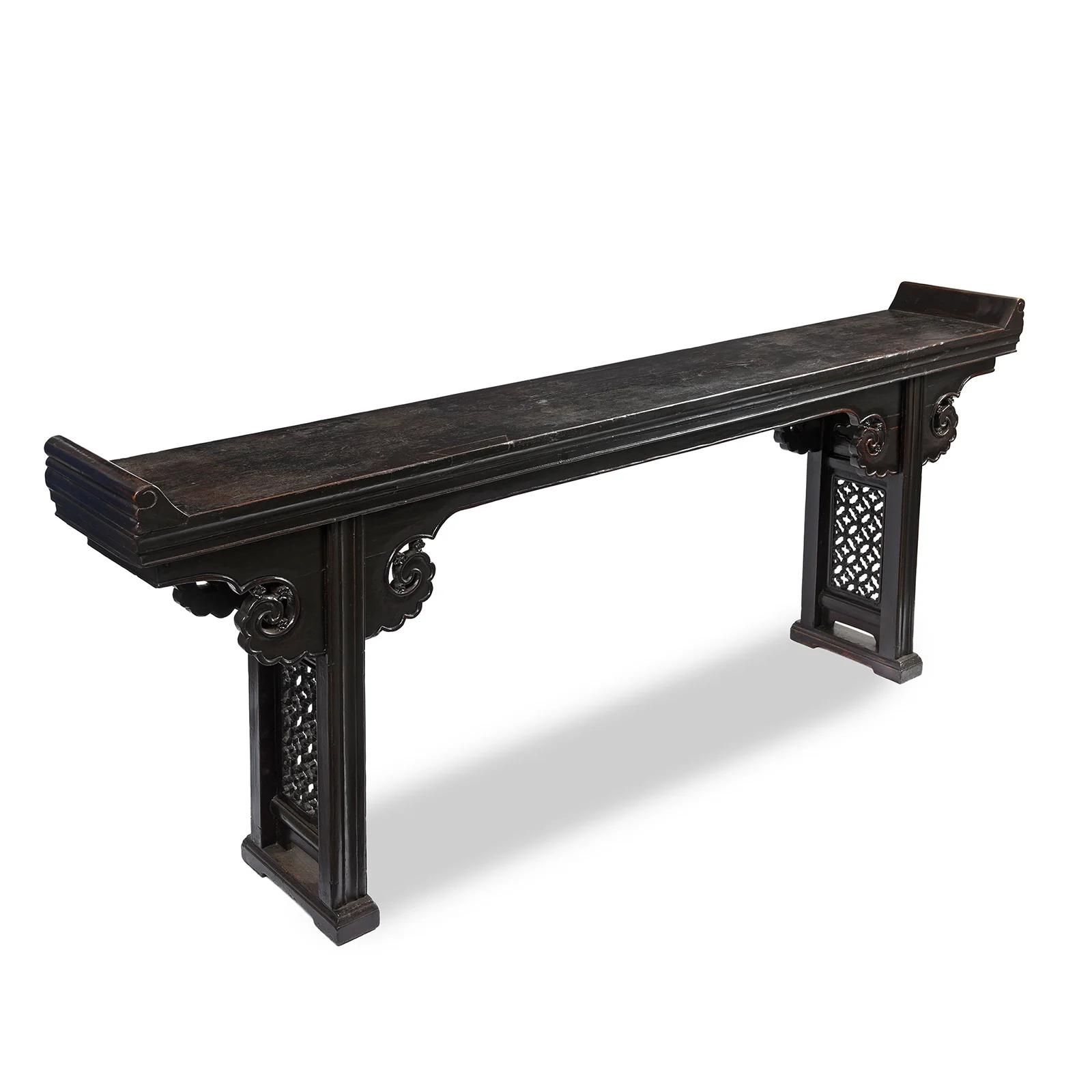Black Lacquer Altar Table from Shanxi - Early 19th Century - Image 3