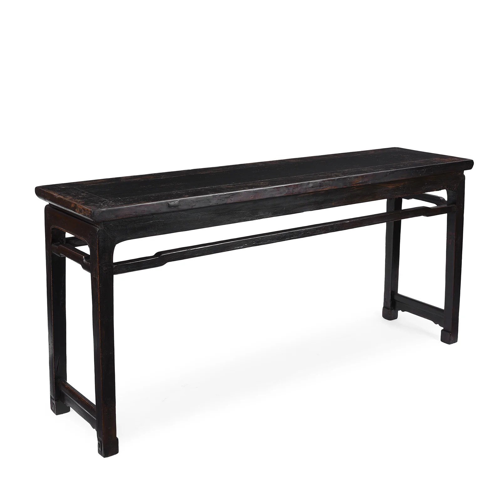 Black Lacquer Console Table From Shanxi - 19th Century - Image 3