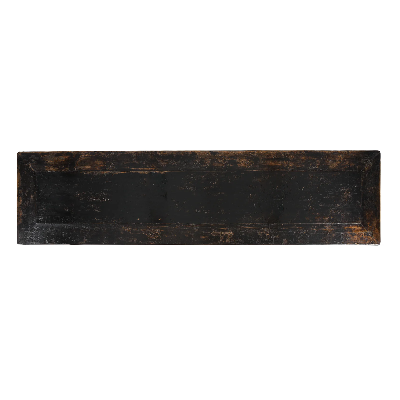 Black Lacquer Console Table From Shanxi - 19th Century - Image 4