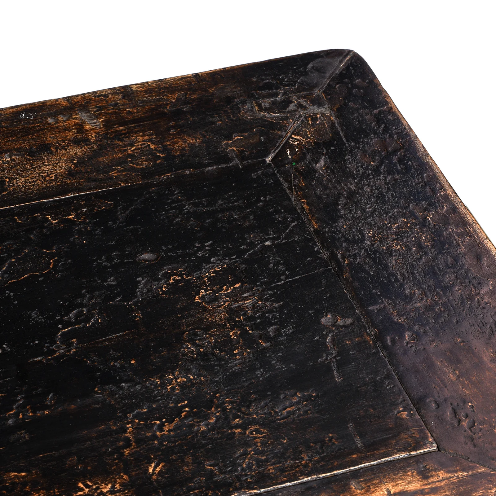 Black Lacquer Console Table From Shanxi - 19th Century - Image 5