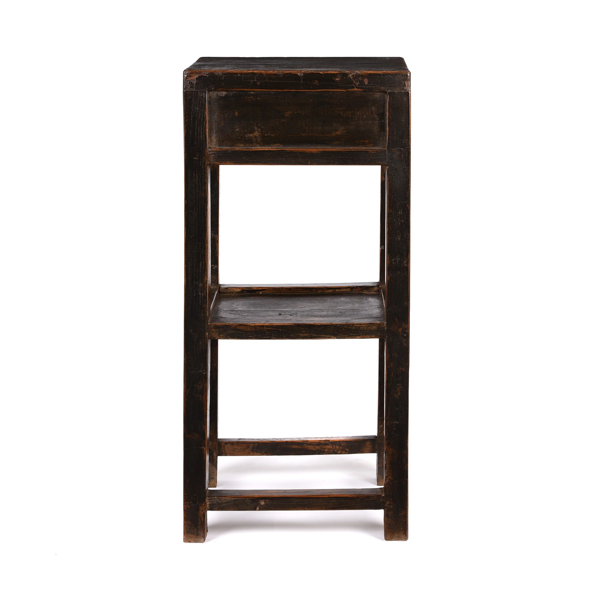 Black Lacquer Flower Stand - 19thC - Image 10