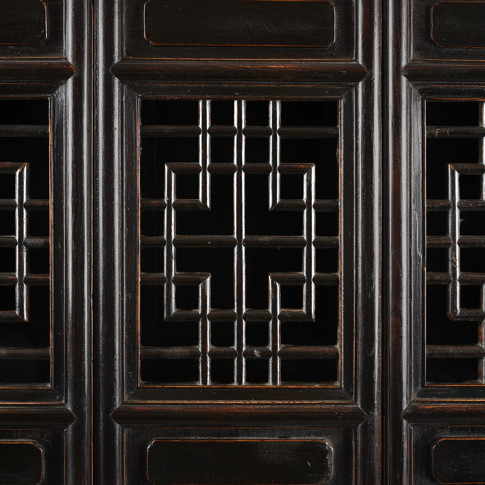 Black Lacquer Kitchen Cabinet From Tianjin - 19th Century - Image 5
