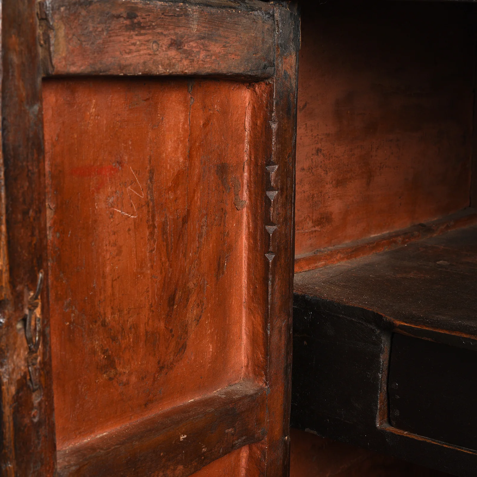 Black Lacquer Sideboard From Shanxi - Early 19th Century - Image 7