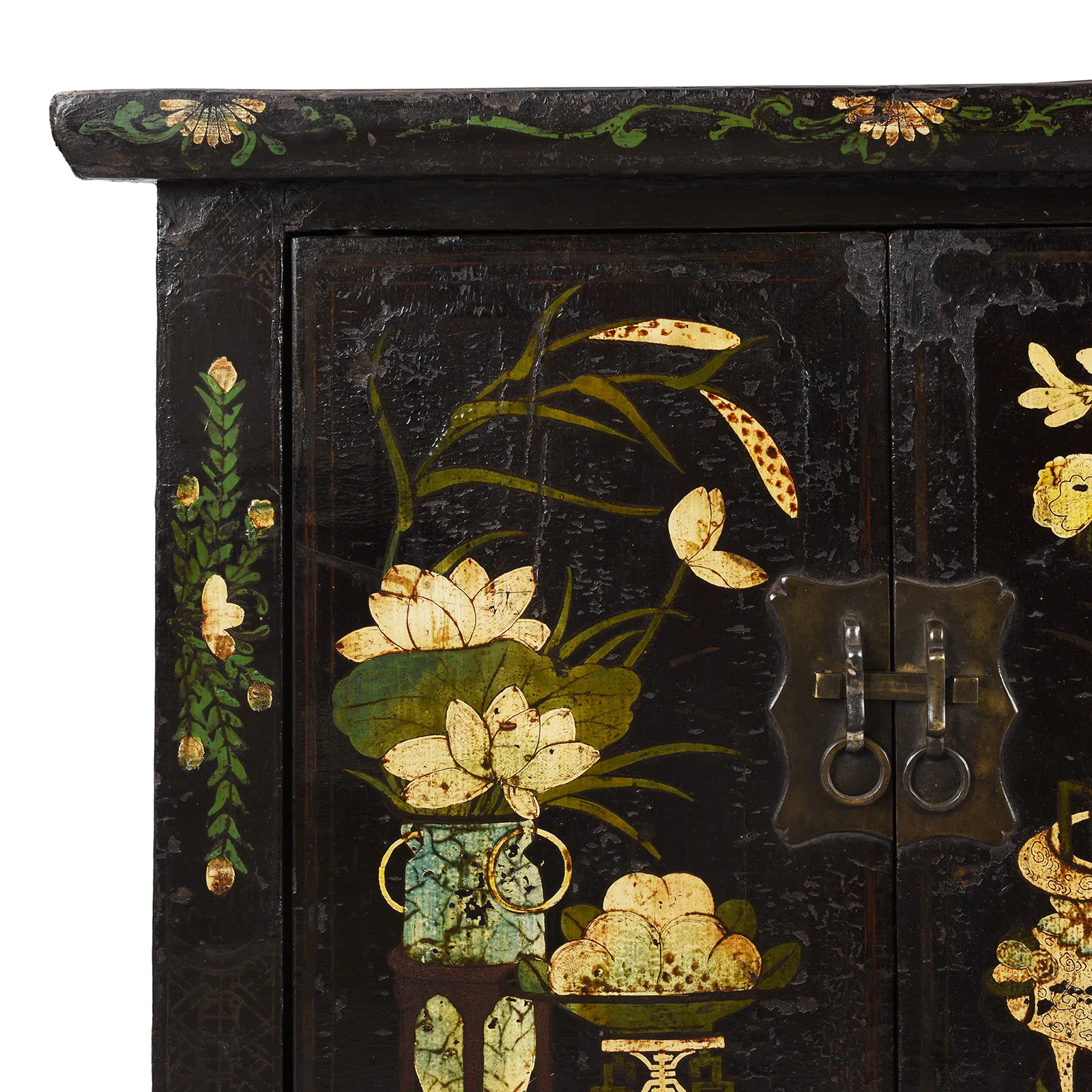 Black Lacquered Sideboard From Shanxi - Early 19th Century - Image 3