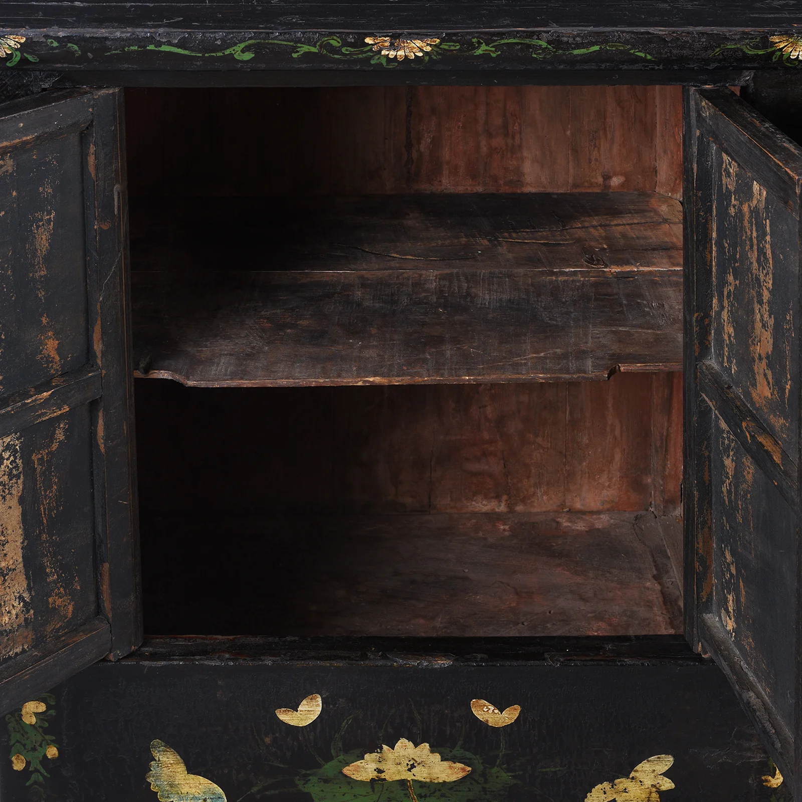 Black Lacquered Sideboard From Shanxi - Early 19th Century - Image 8