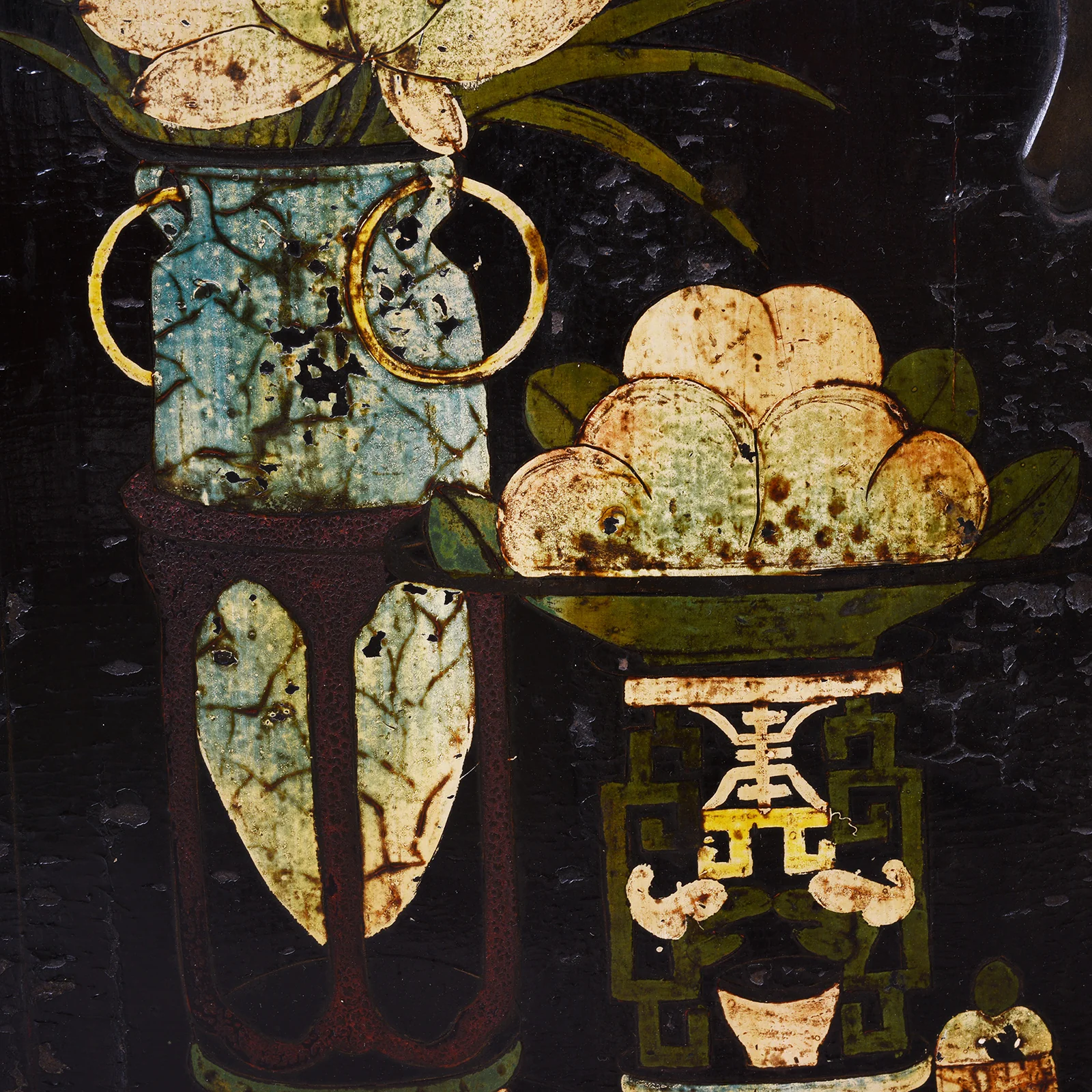Black Lacquered Sideboard From Shanxi - Early 19th Century - Image 9