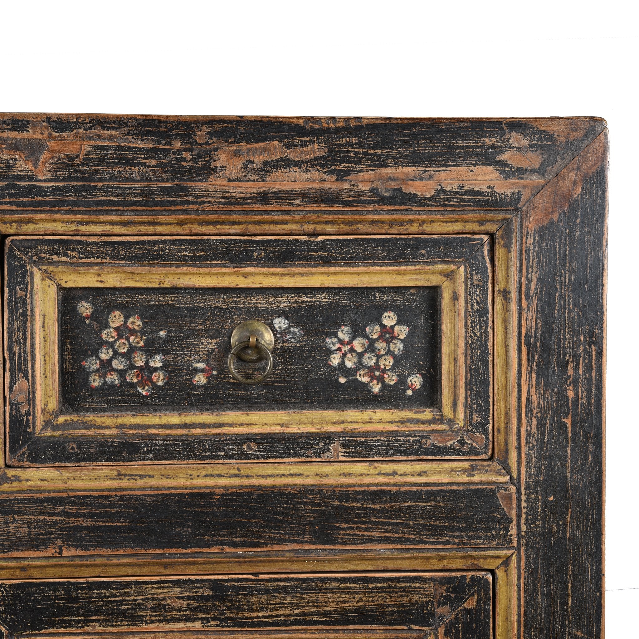 Mongolian Cabinet With Original Painting - 19thC - Image 4
