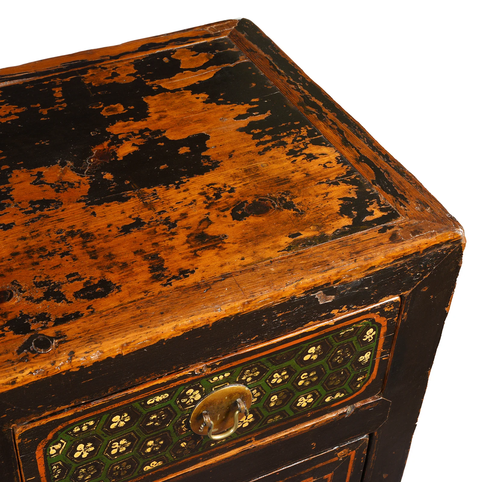 Black Painted Mongolian Sideboard - 19th Century - Image 10