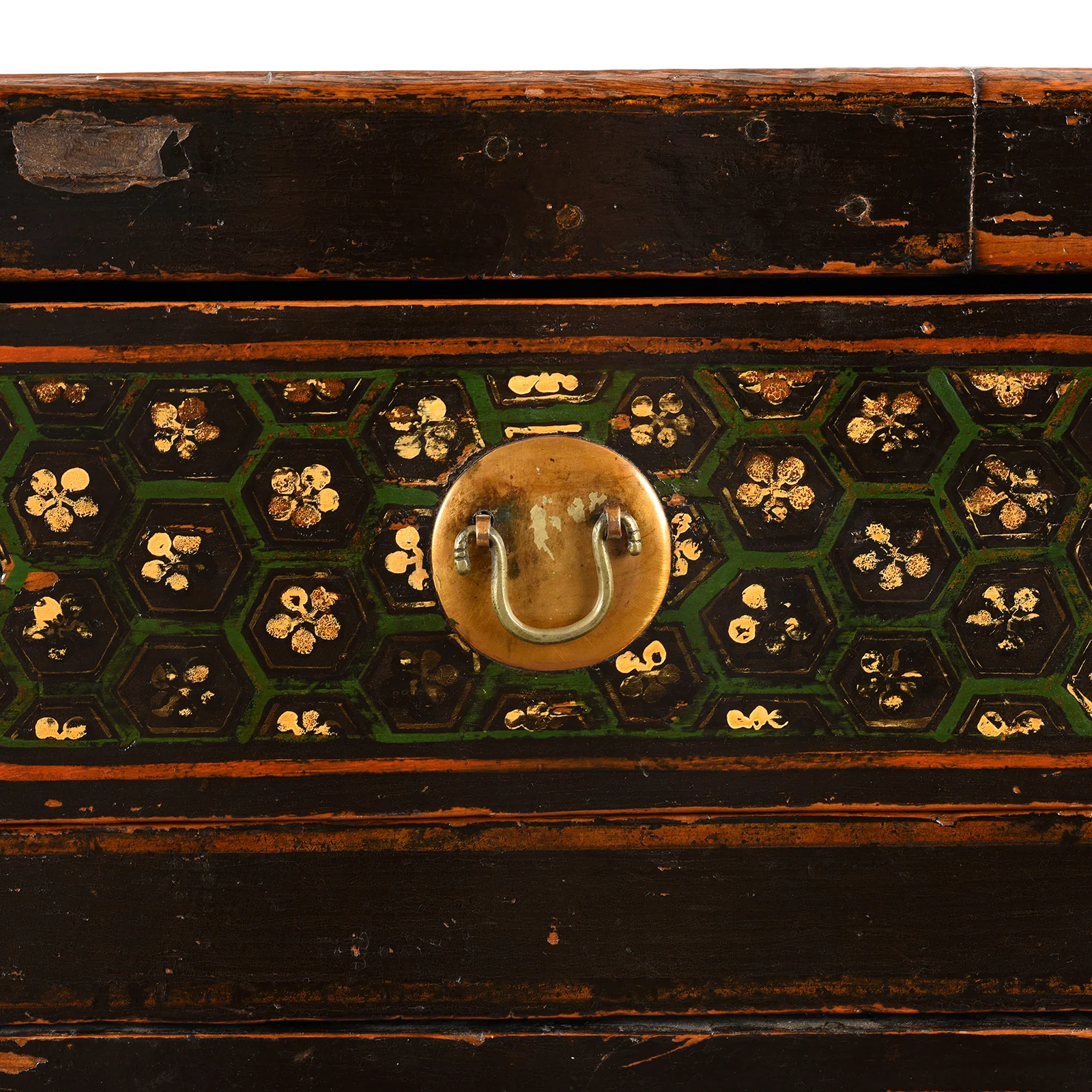 Black Painted Mongolian Sideboard - 19th Century - Image 9