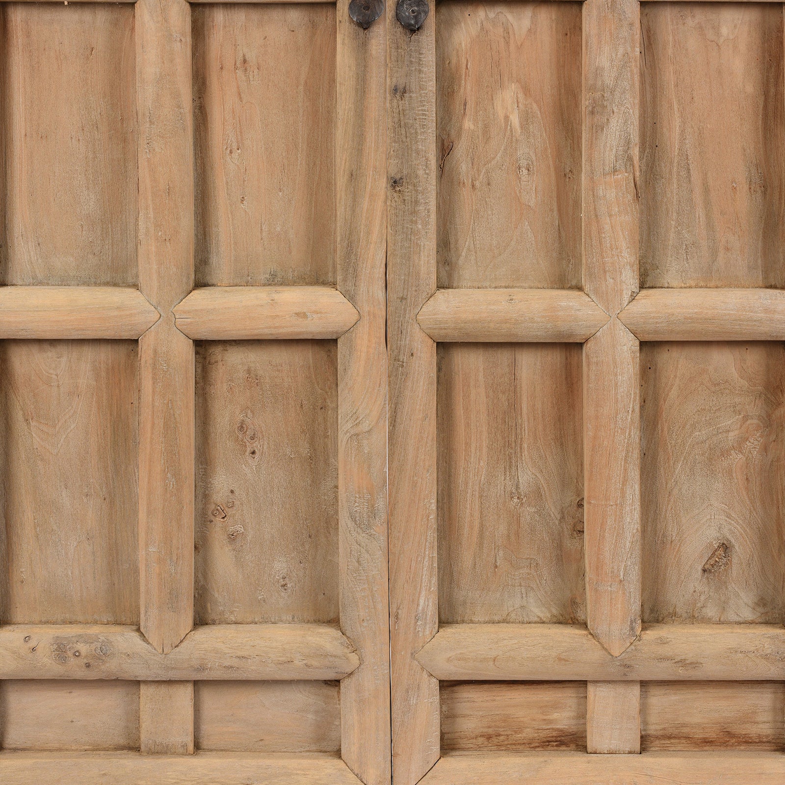 Bleached Chinese Lattice Screen From Shanxi - 19th Century - Image 4