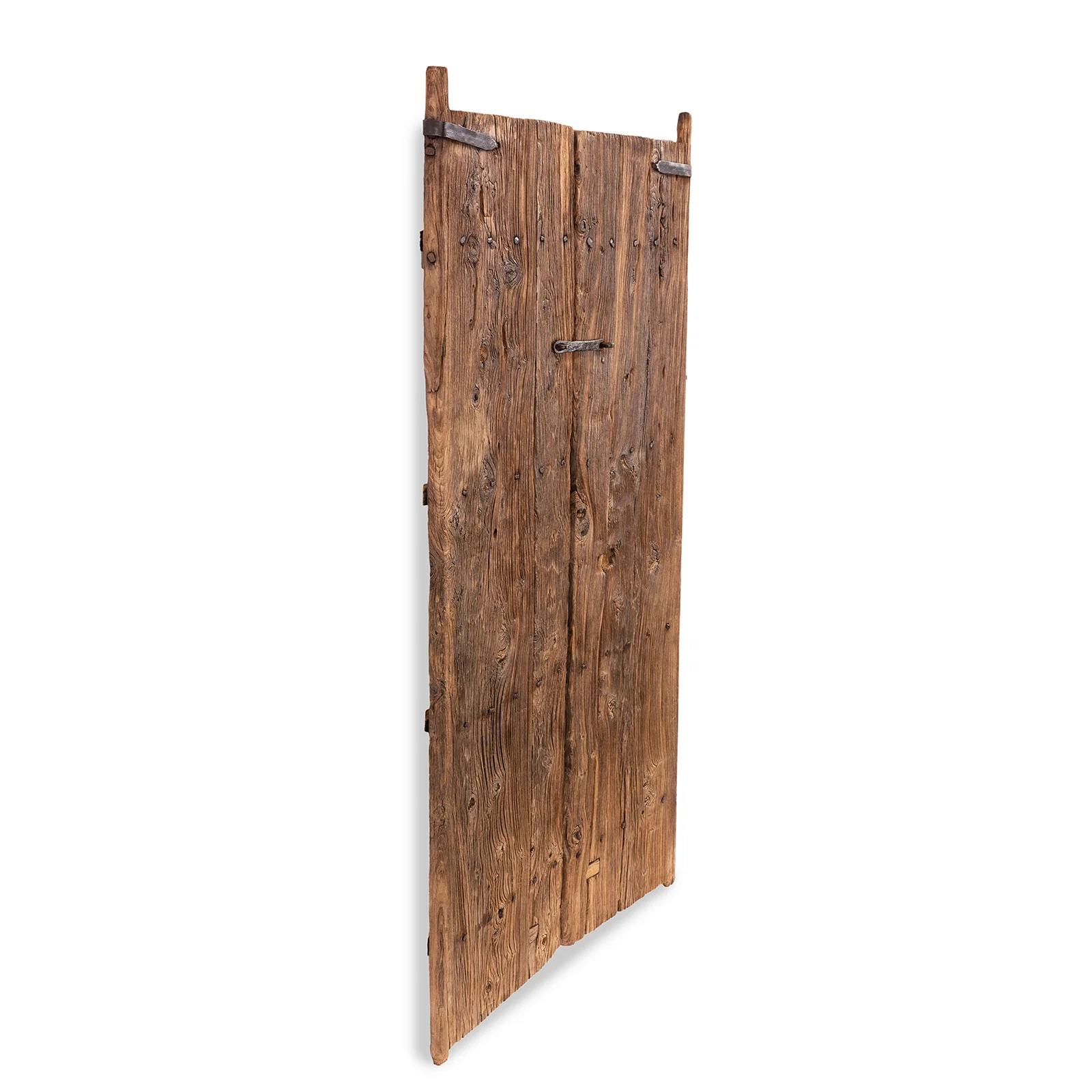 Bleached Pair of Chinese Doors - 18th Century - Image 4