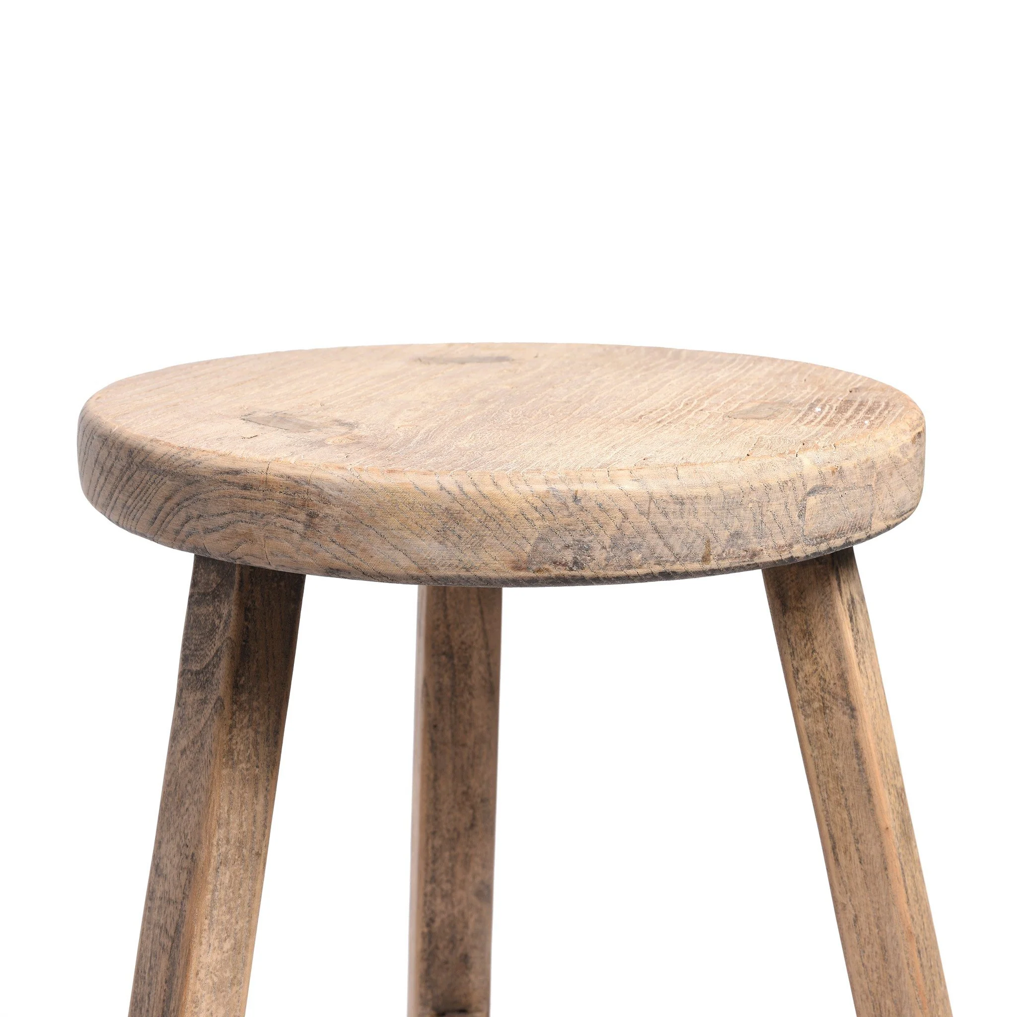 Bleached Elm Bar Stool - Image 3