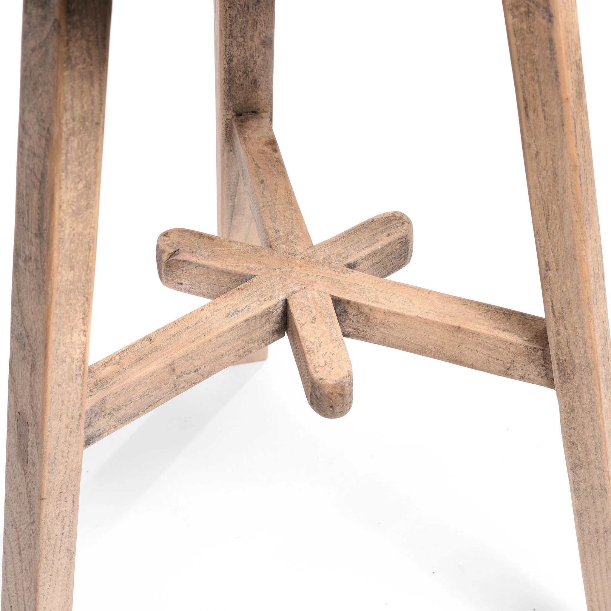 Bleached Elm Bar Stool - Image 4