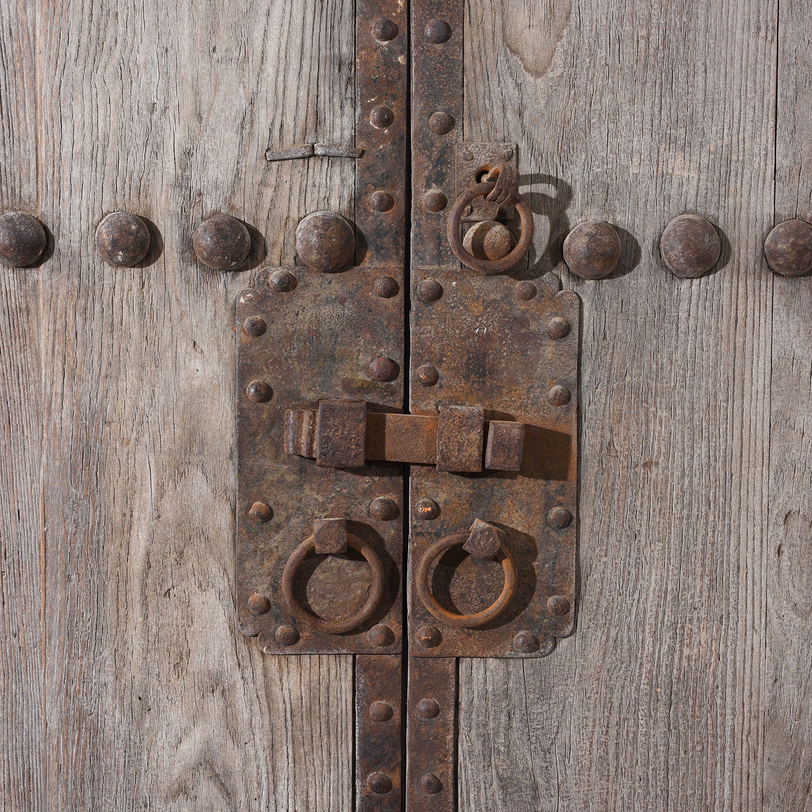 Bleached Elm Doors From Shanxi - 19th Century - Image 2