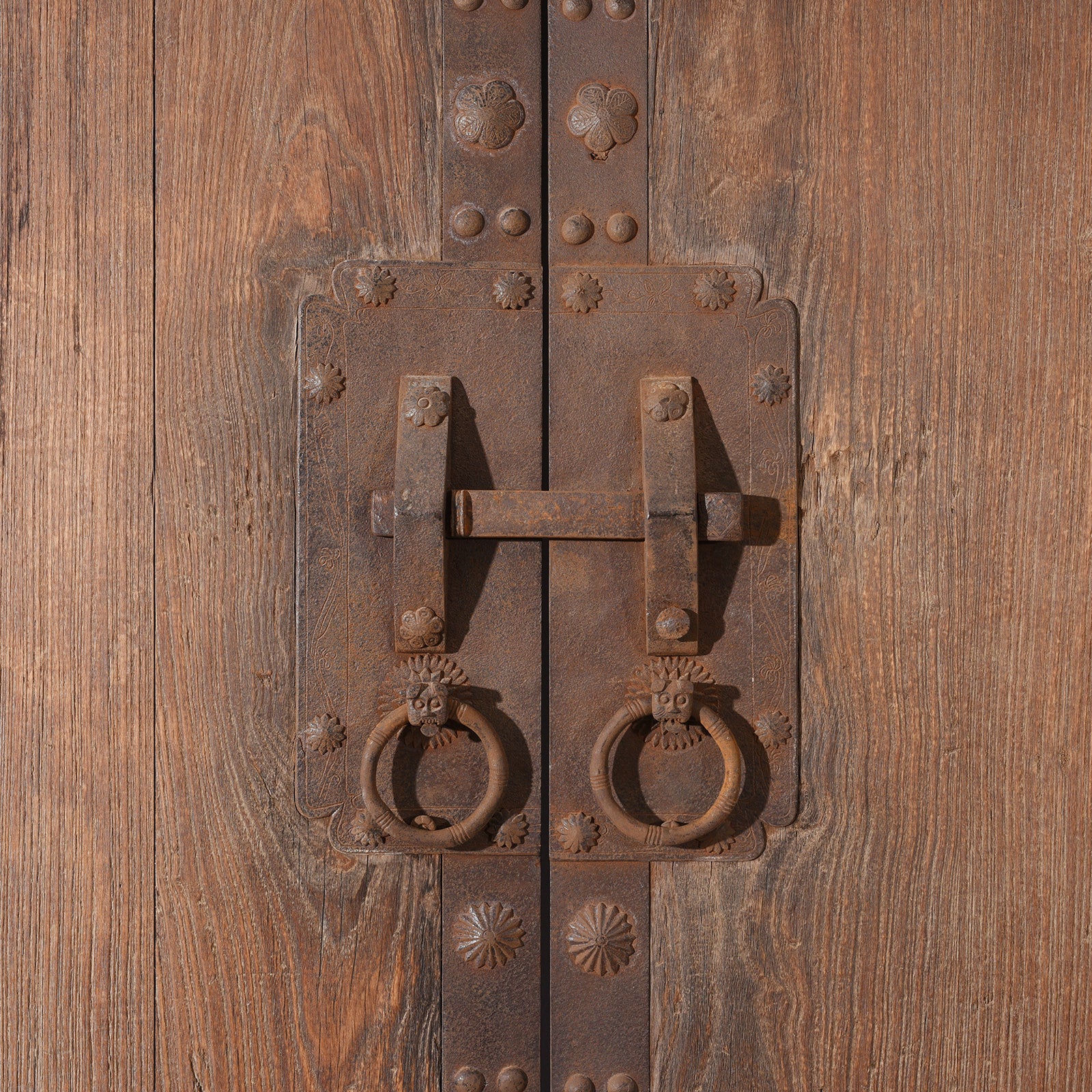Bleached Elm Doors From Shanxi - 19th Century - Image 2