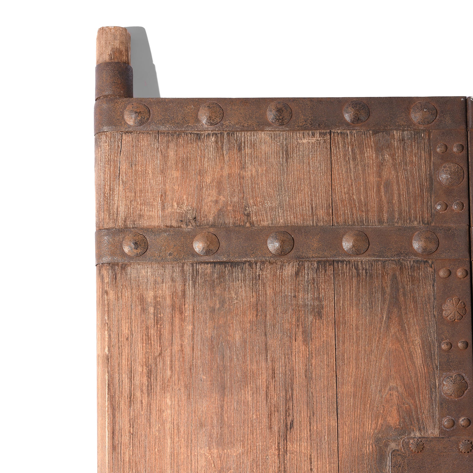 Bleached Elm Doors From Shanxi - 19th Century - Image 3