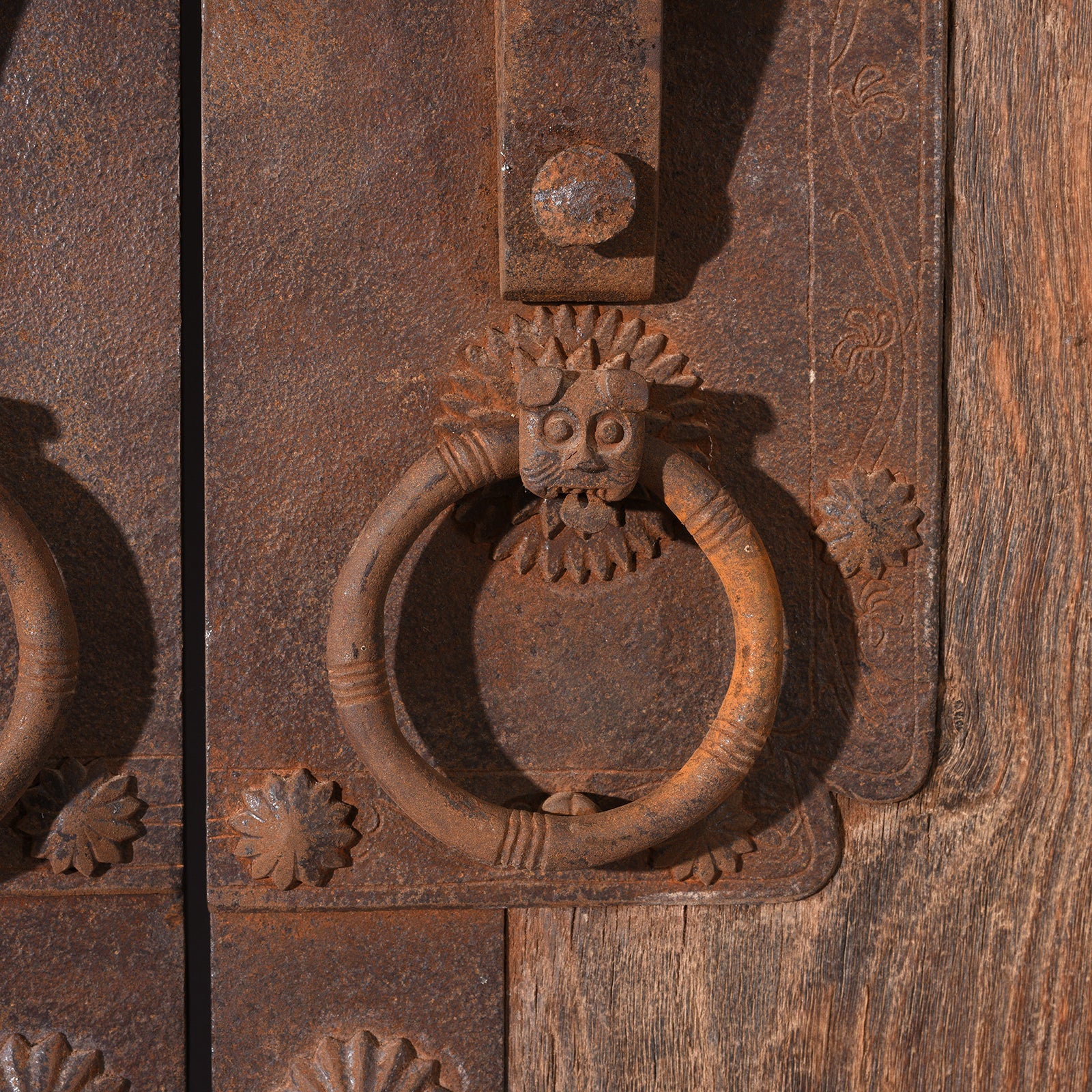 Bleached Elm Doors From Shanxi - 19th Century - Image 6