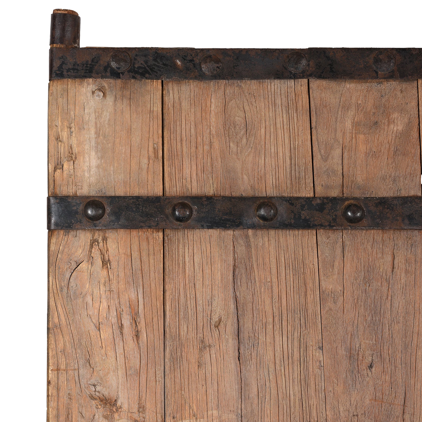 Bleached Elm Doors From Shanxi - 19th Century - Image 3