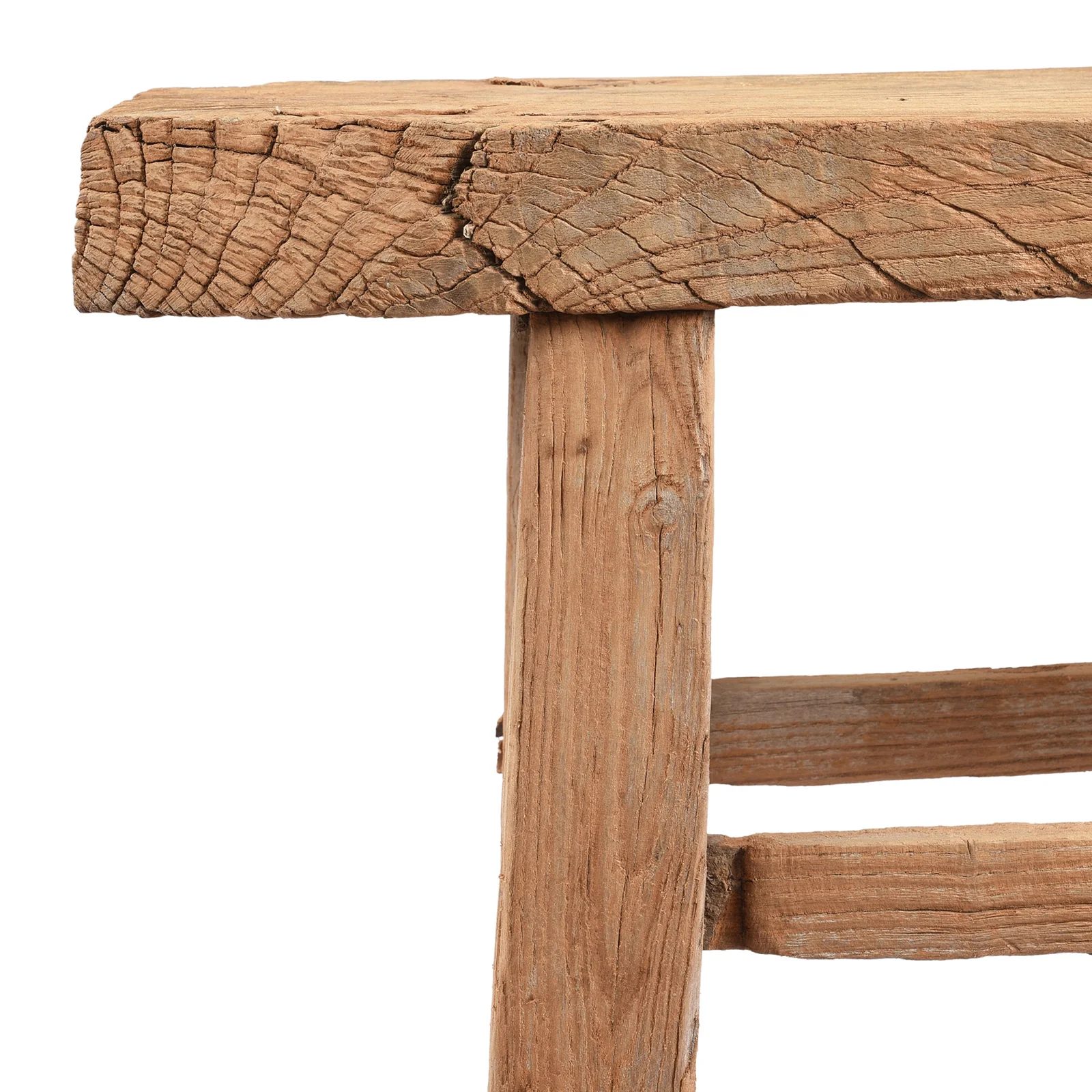 Bleached Chinese Farmers Stool - 19th Century - Image 5