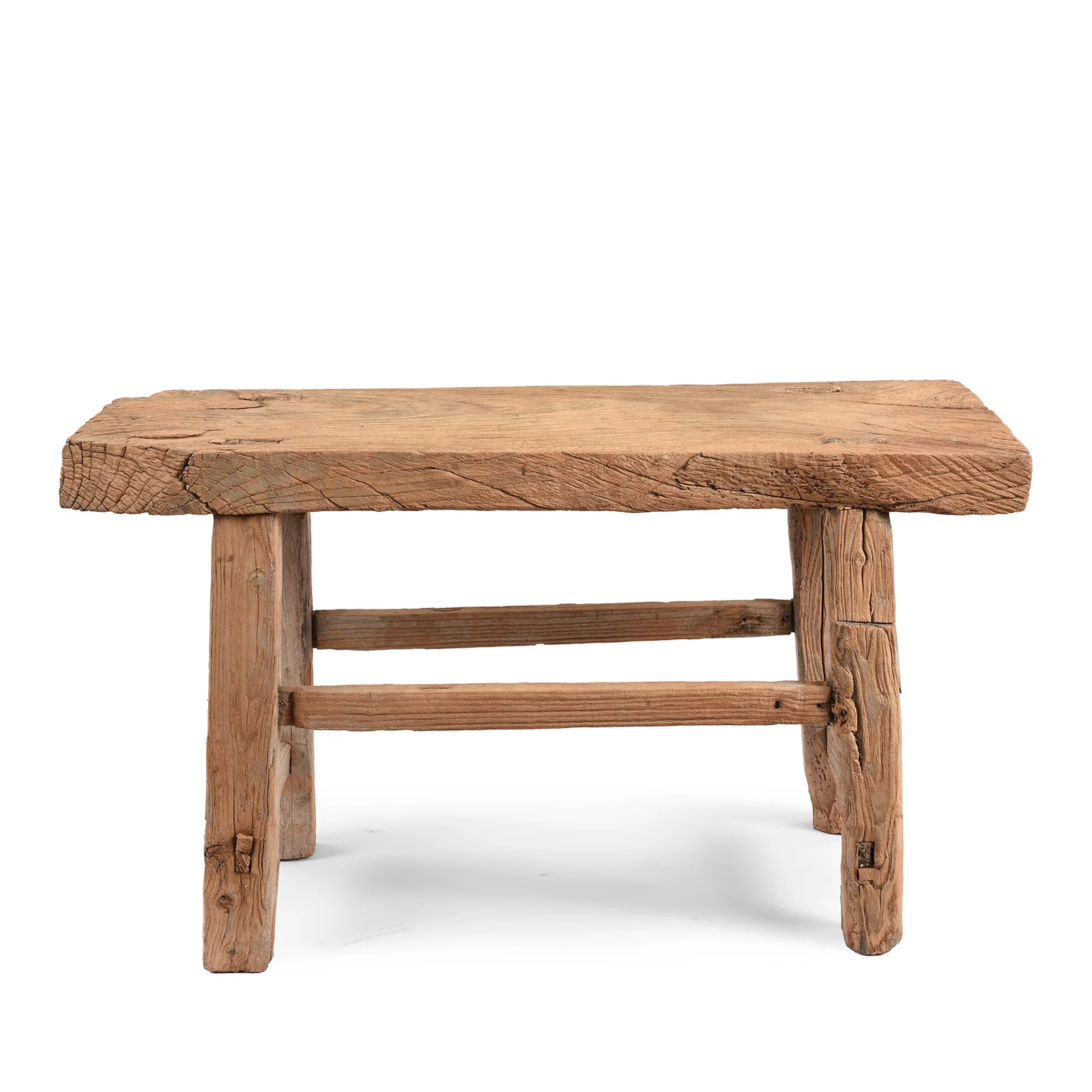 Bleached Chinese Farmers Stool - 19th Century - Image 6
