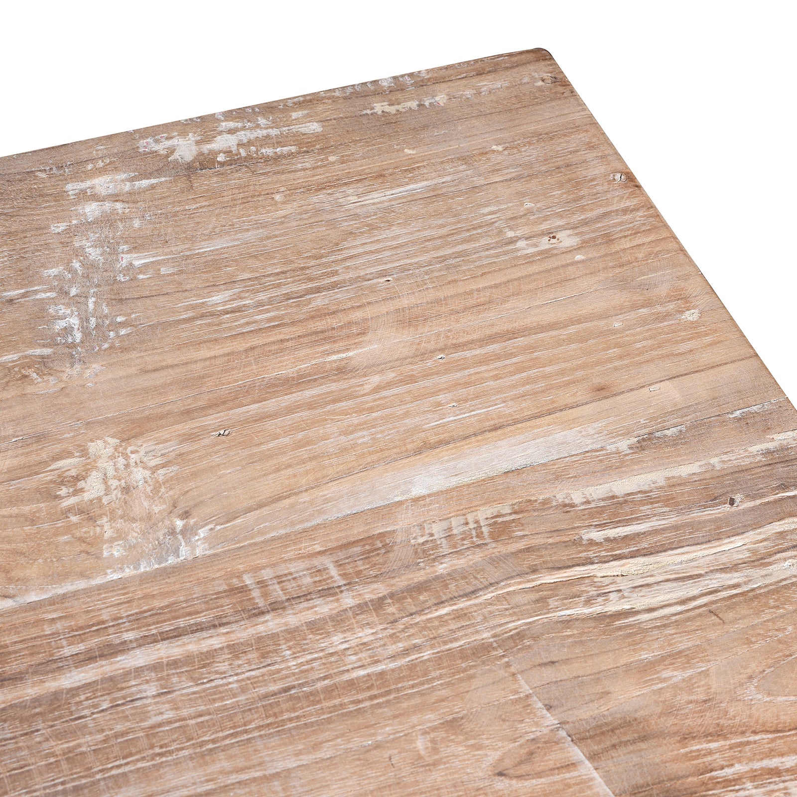 Reclaimed Bleached Long Console Table - Image 8