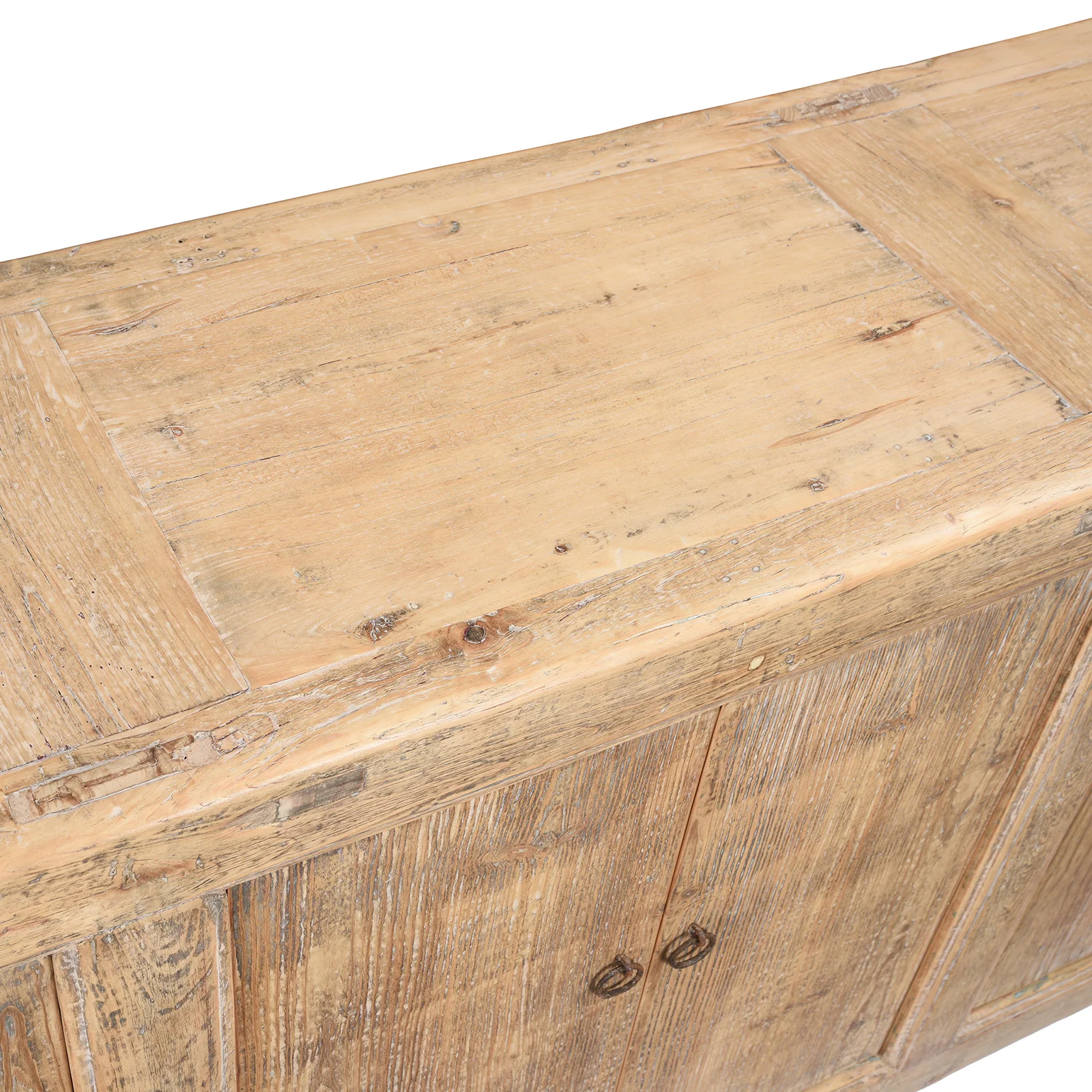 6 Door Mongolian Bleached Sideboard - Image 5