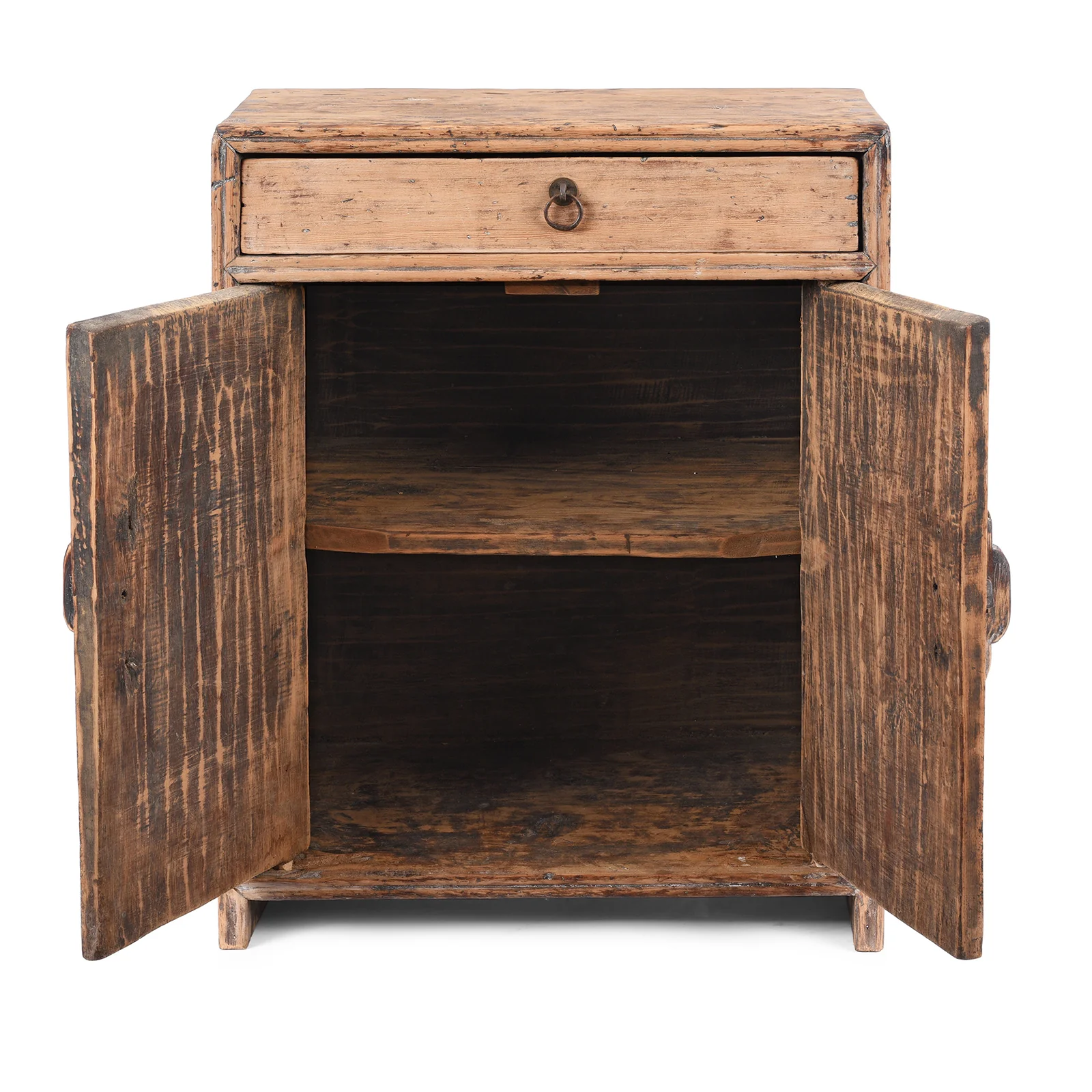 Chinese Bedside Cabinet From Dongbei - Ca 1900 - Image 3