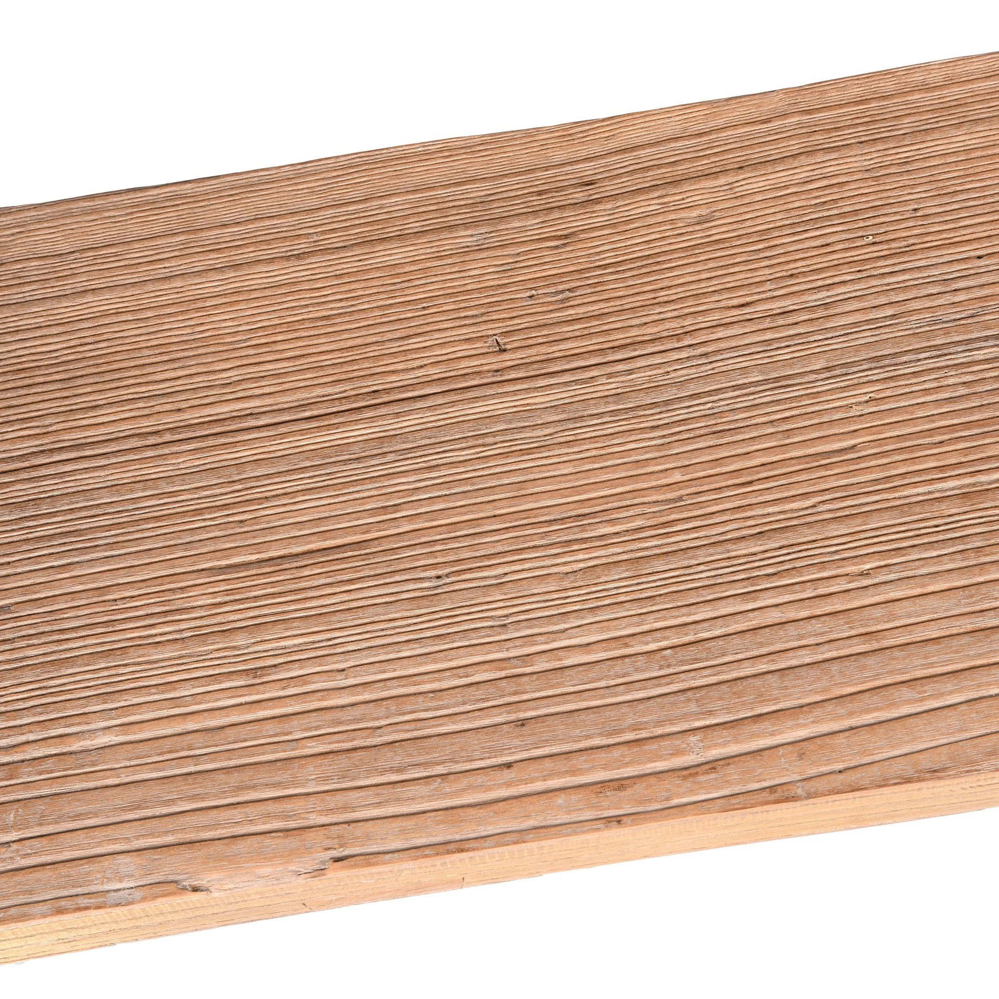 Bleached Ribbon Altar Table Made From Reclaimed Elm - Image 5