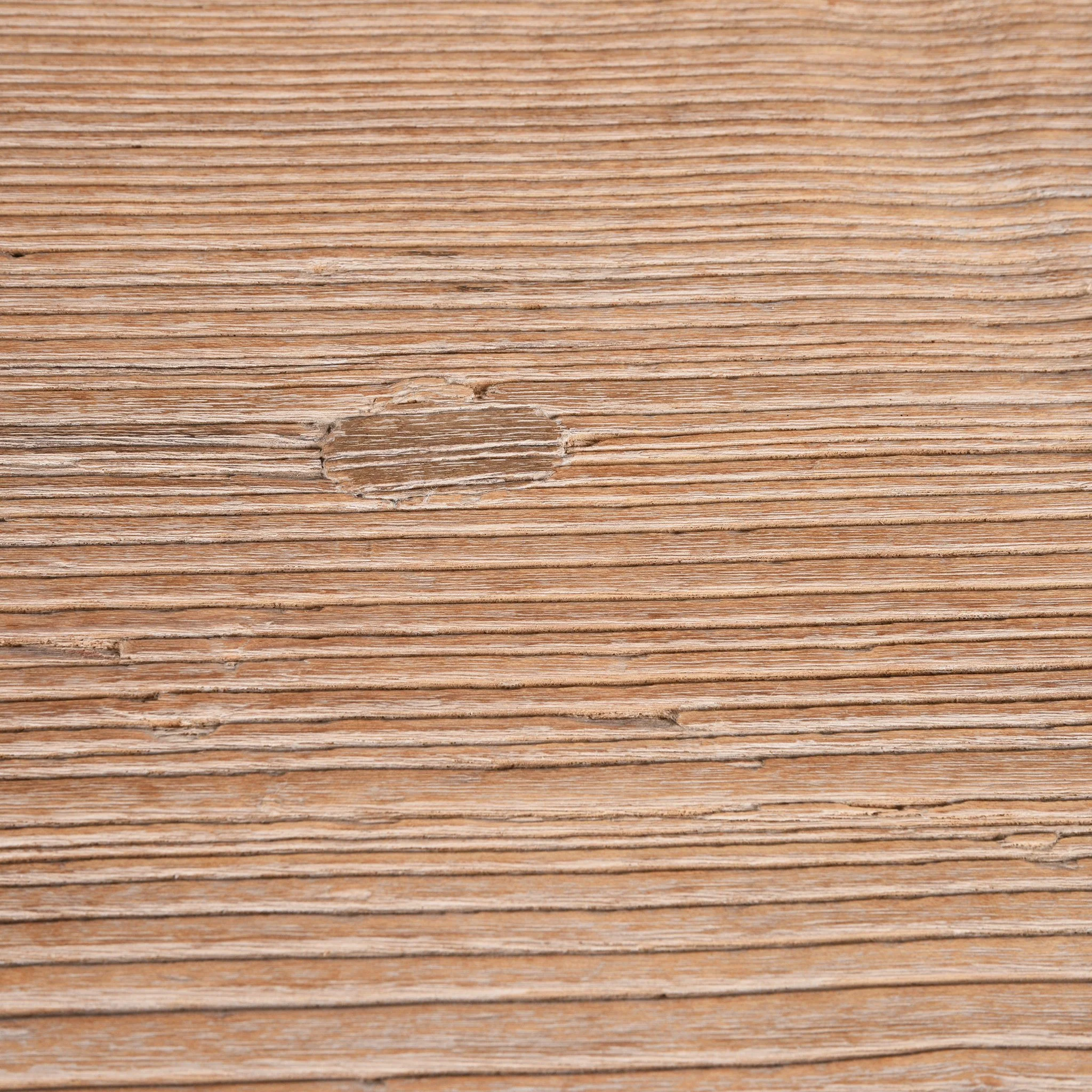 Bleached Ribbon Altar Table Made From Reclaimed Elm - Image 6