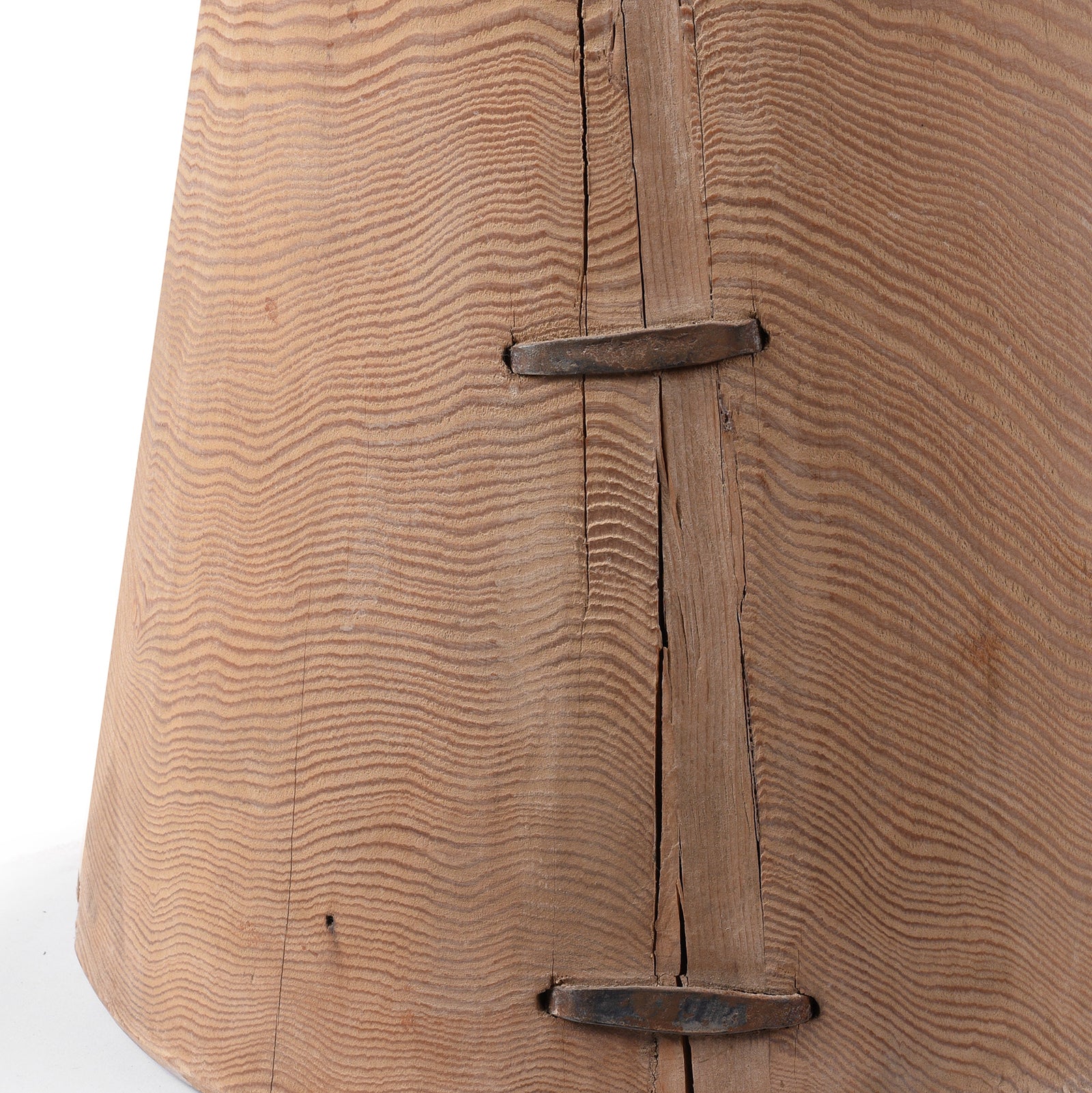 Bleached Stool / Side Table - Image 4