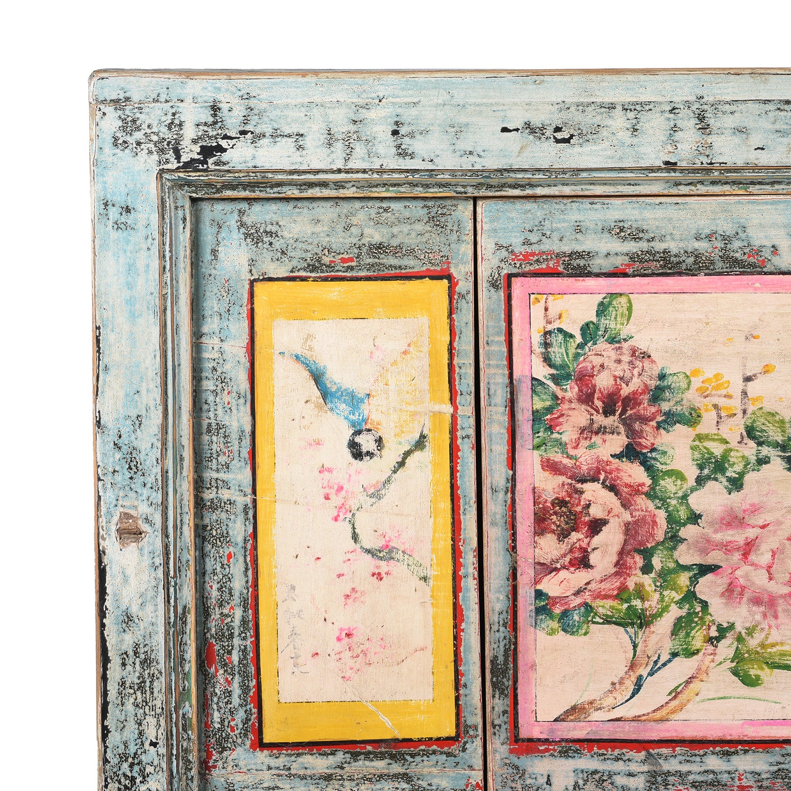 Painted 2 Door Sideboard From Shanxi - Ca 1920 - Image 2