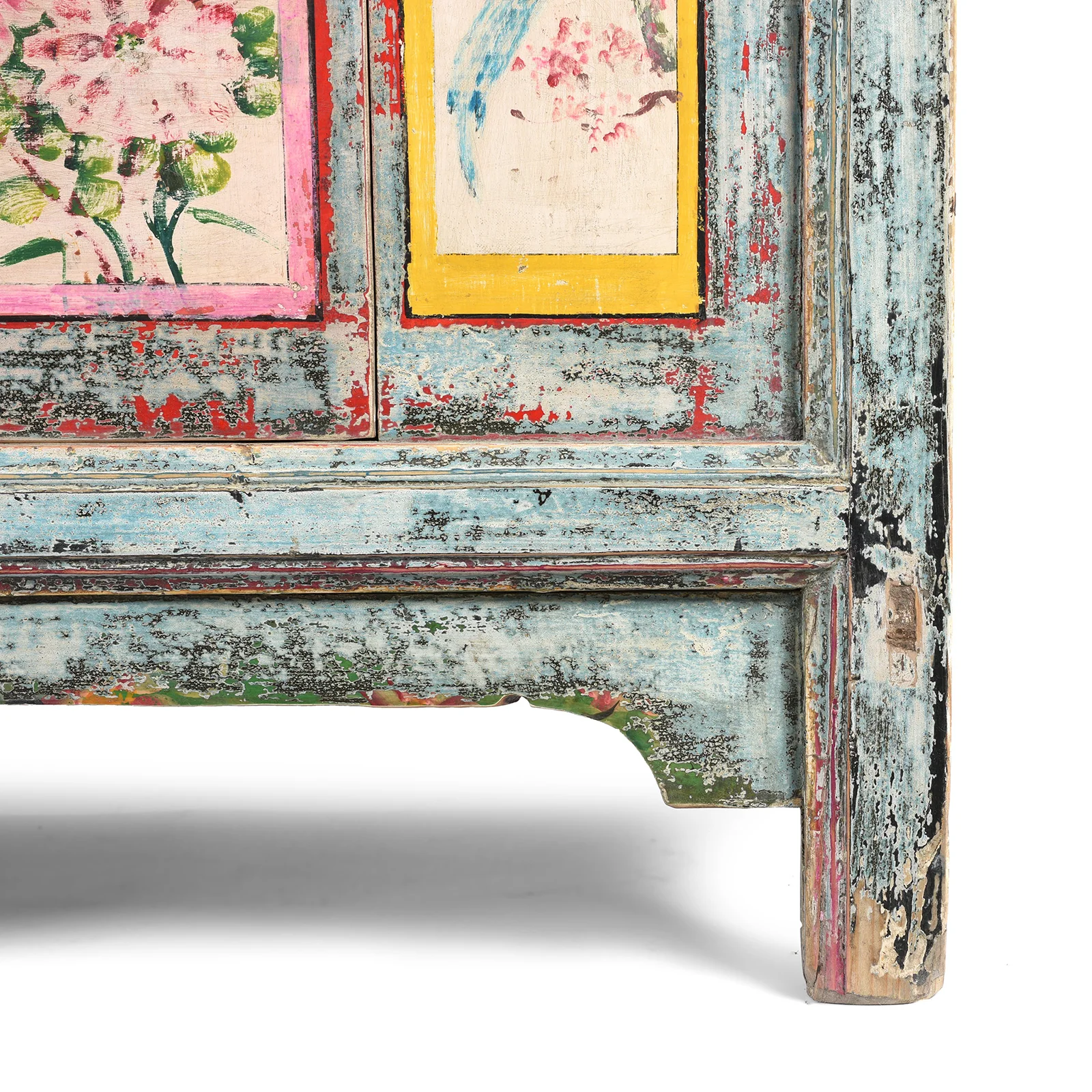 Painted 2 Door Sideboard From Shanxi - Ca 1920 - Image 5