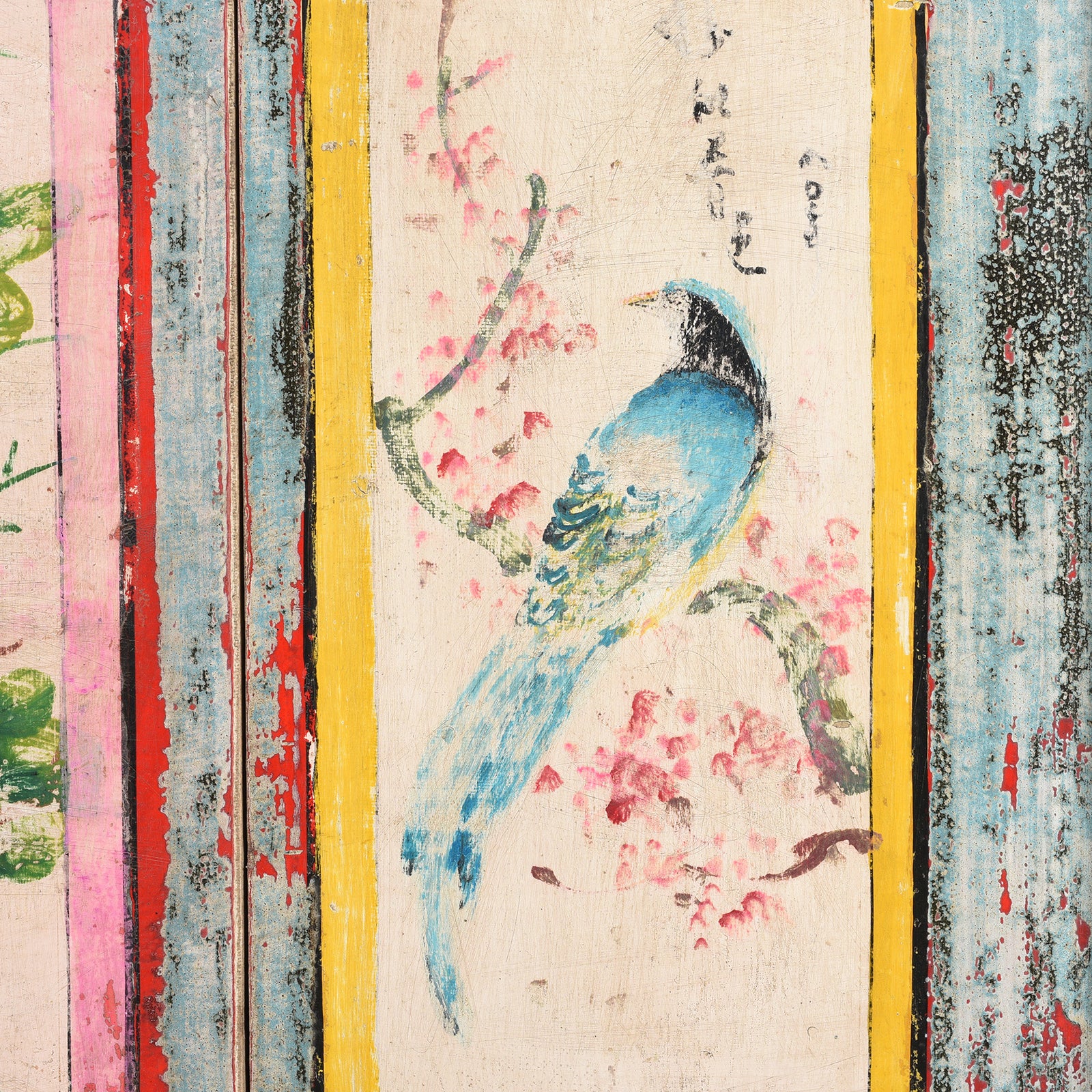Painted 2 Door Sideboard From Shanxi - Ca 1920 - Image 7