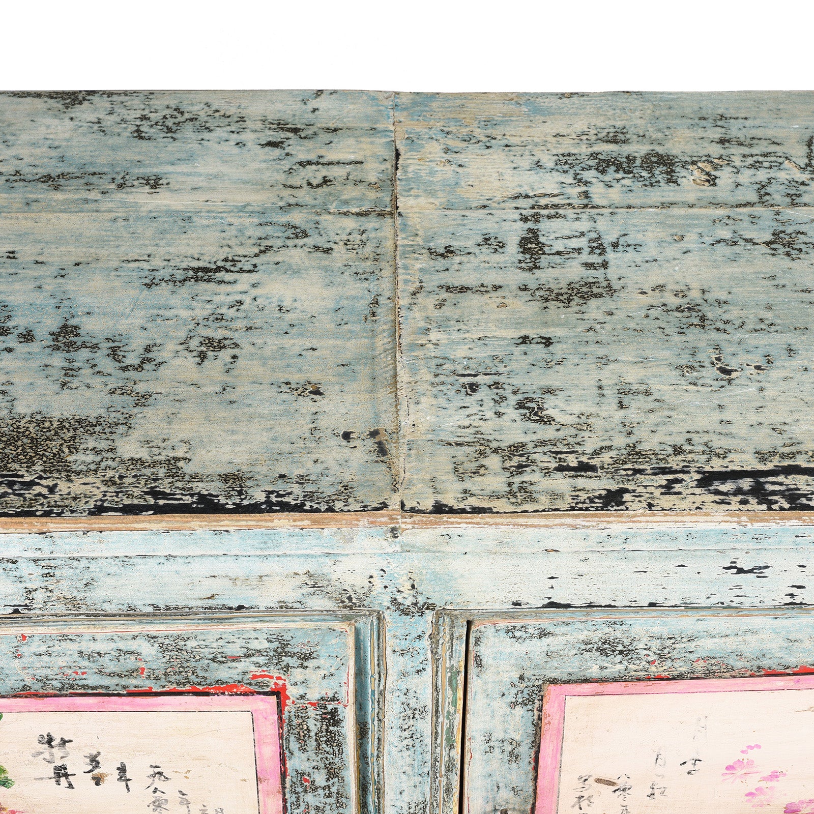 Painted 2 Door Sideboard From Shanxi - Ca 1920 - Image 8